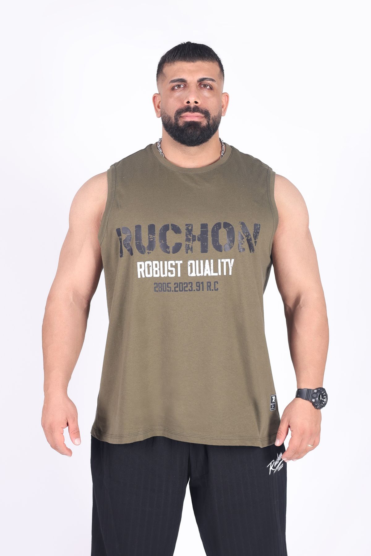 RUCHON NUTRITION Ruchon Sports Wide Fit Erkek Atlet | WIDE - ATHLETE QUALITY 2805 | Oversize Spor & Antrenman