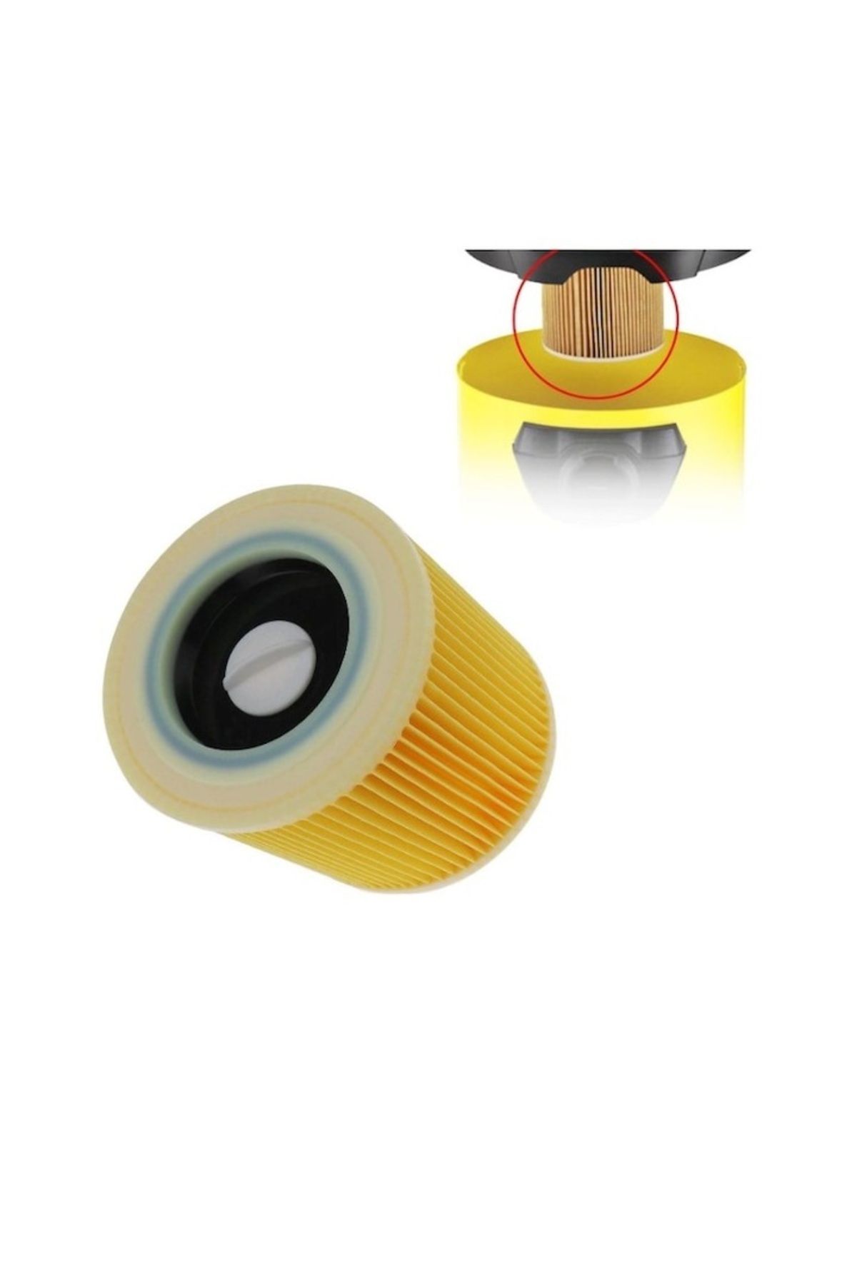 DAO-DAO cartridge filter compatible with WD1, WD2, WD3, SE4001, SE4002, 6.414-552.0 4