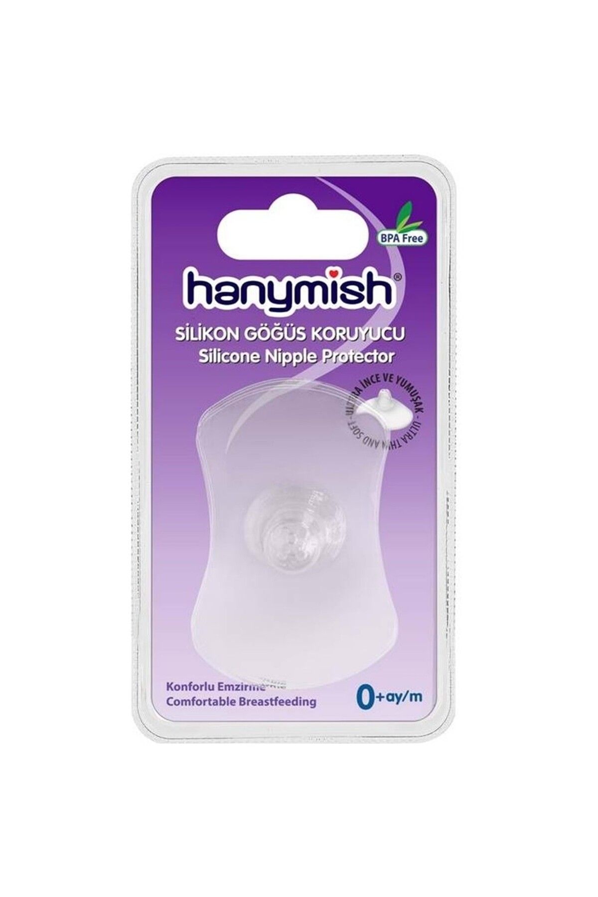 Hanymish Silikon Göğüs Koruyucu 2 Li