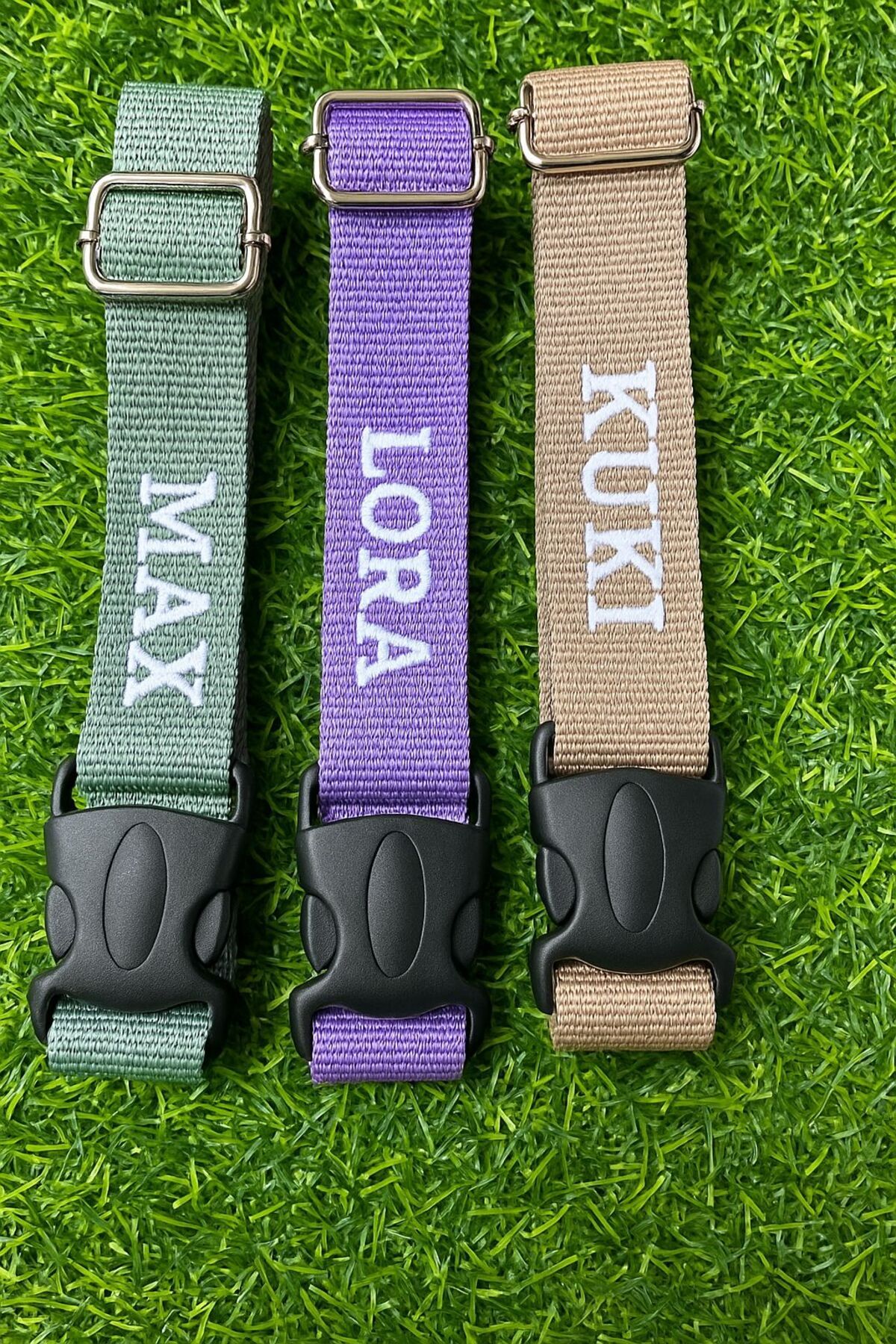 Celenia Store İsme Özel Nakışlı Köpek Boyun Tasması