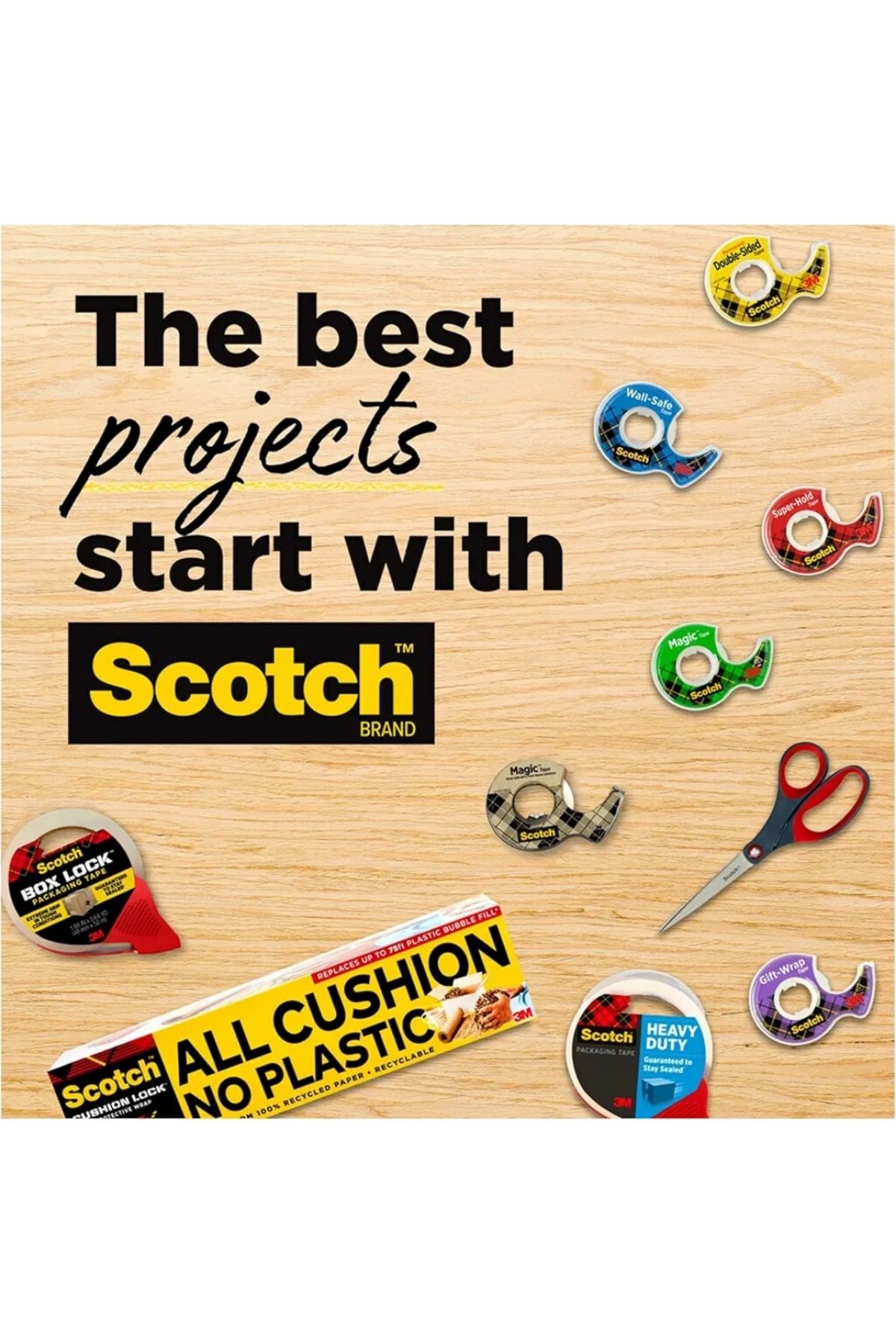 3M-Scotch Multi Purpose Scissors 8" 4