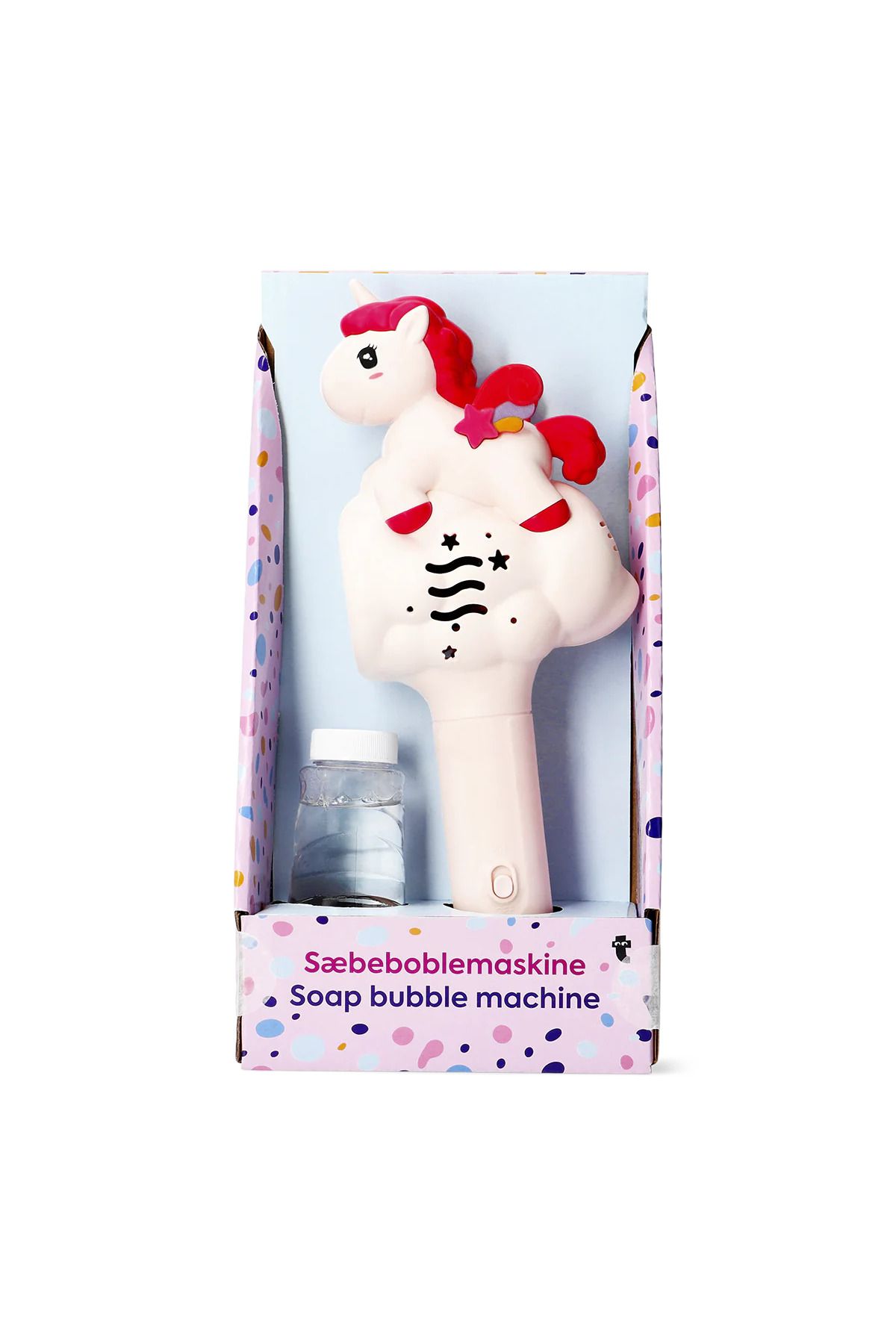 SHIVA Gift&More Pembe Unicorn Detaylı Baloncuk Yapma Makinesi Su Hazneli Pony Oyuncak