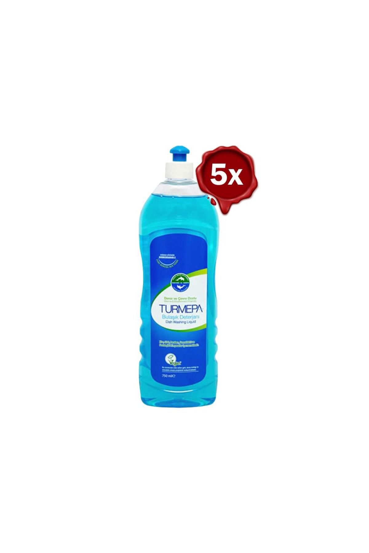 Turmepa Elde Yıkama Bulaşık Deterjanı 750 ml x 5