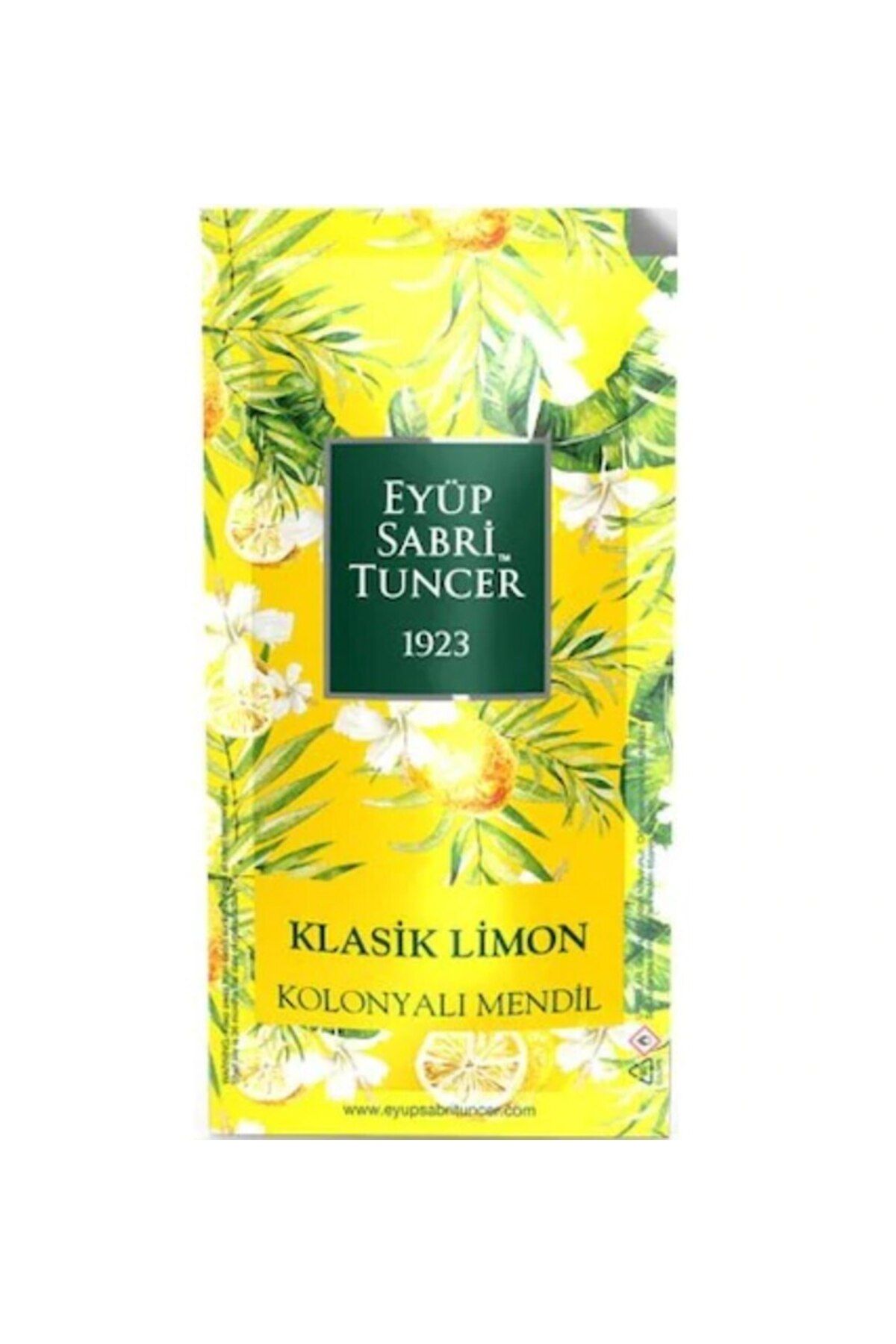 Eyüp Sabri Tuncer Kolonyalı Mendil Klasik Limon 150 Adet