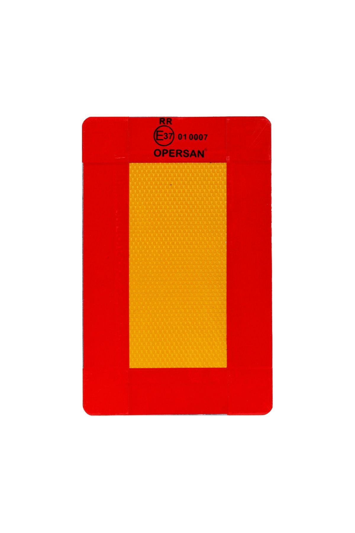 Mega Oto Market Opersan Reflektör Çekici Römork Tır Kamyon Tabel 1 mm Aluminyum Sac 22x36 cm Kısa Di