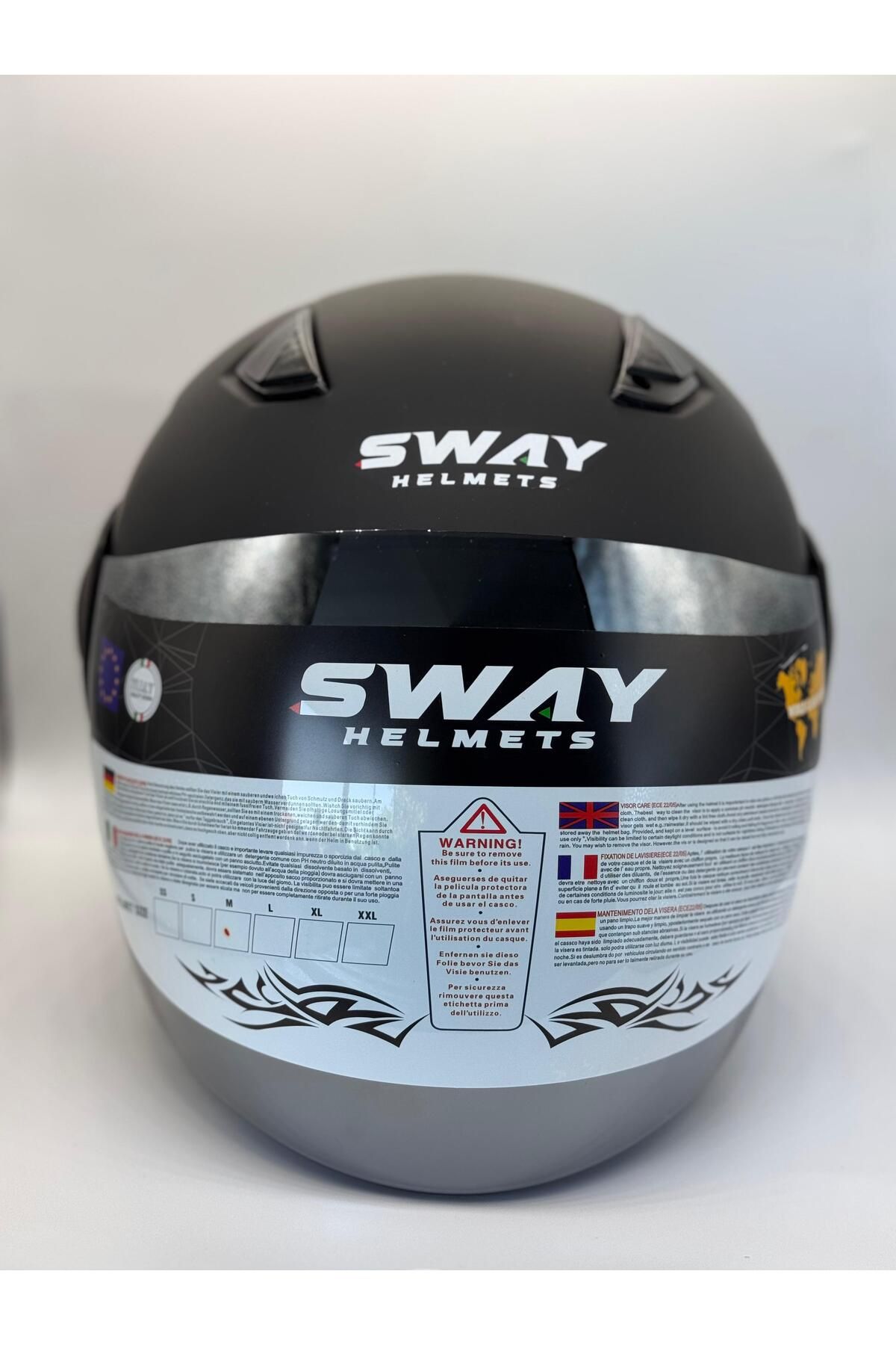 CFS SWAY HELMETS YARIM MOTORCU KASKI
