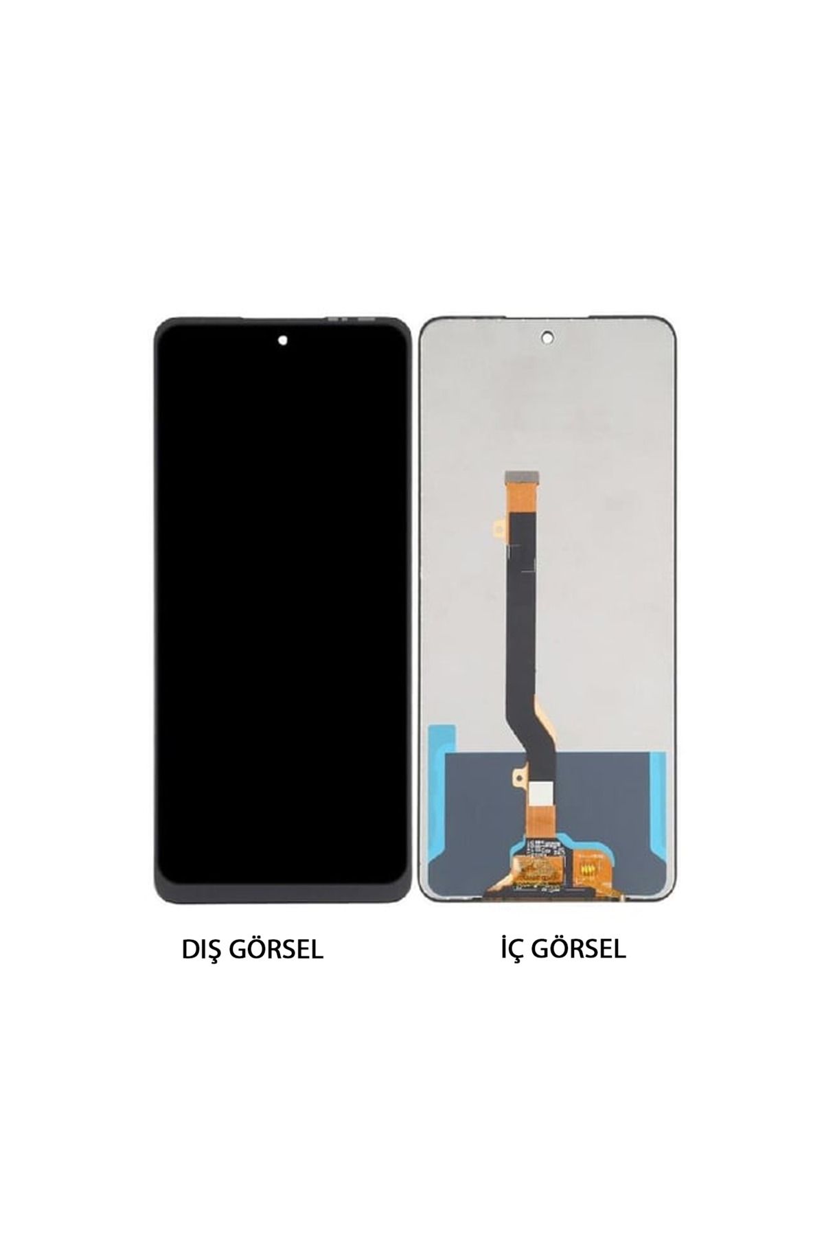 Teknonet Tecno Spark 8T Uyumlu Org Lcd+Dokunmatik (Siyah)