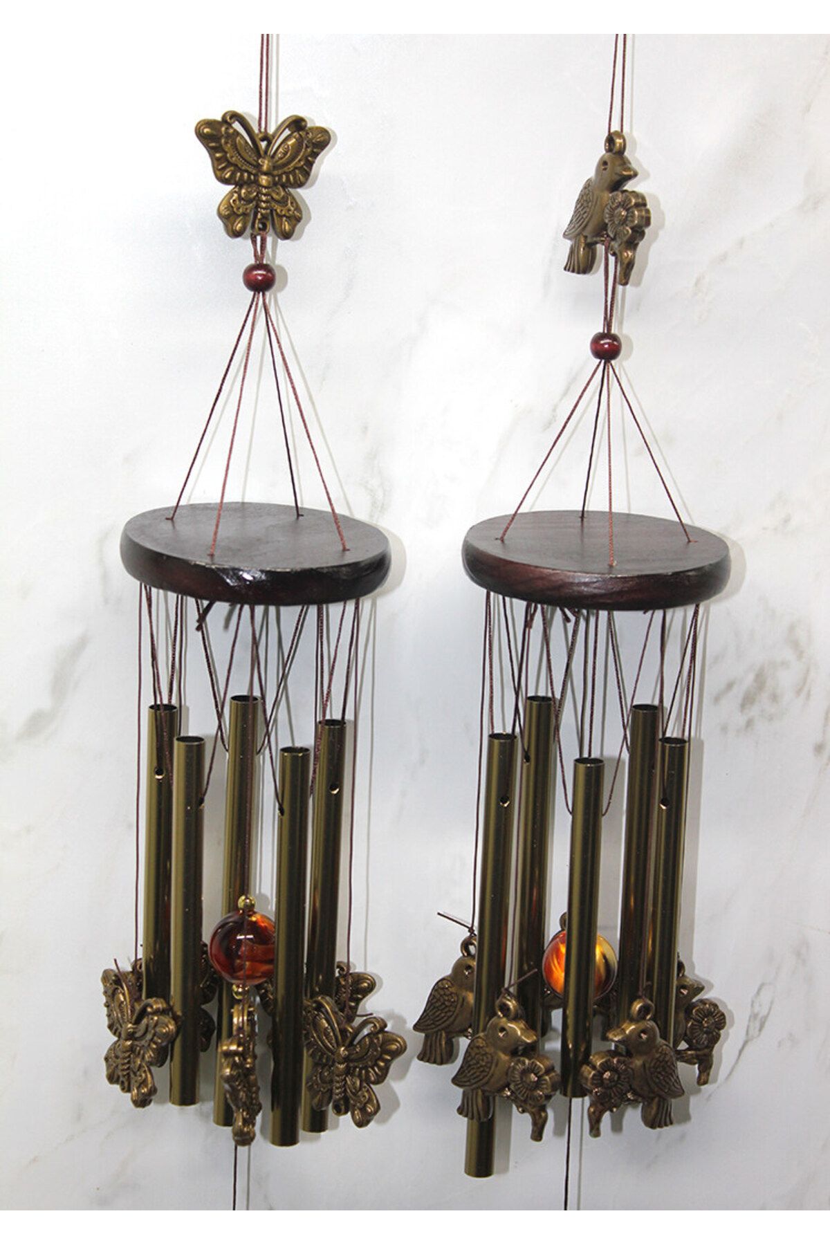 Butik Metal Rüzgar Çanı Model 10