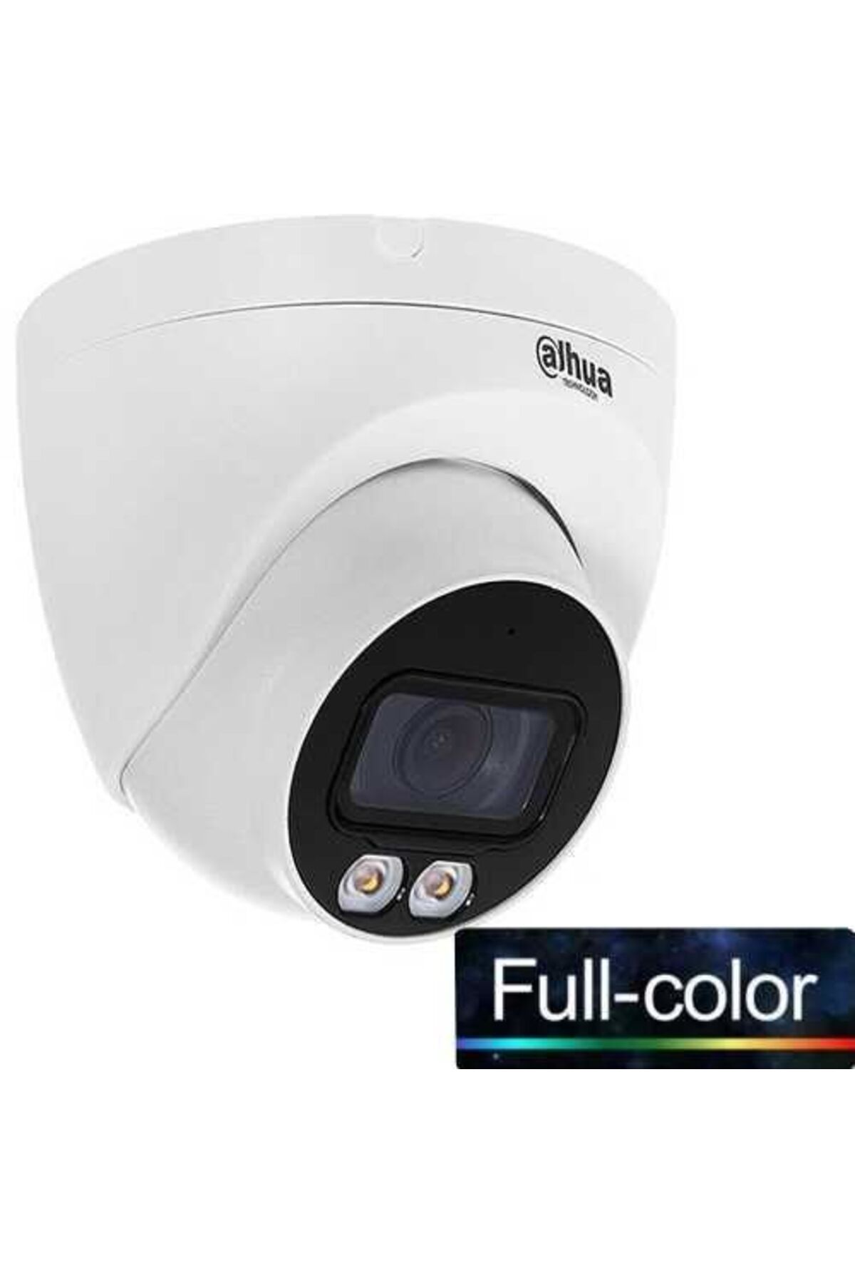 DAHUA IPC-HDW2449T-S-IL-0280B SESLİ 4MP FULL COLOR DOME IP KAMERA
