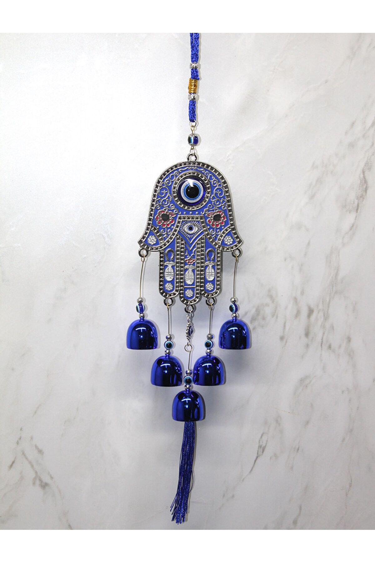 Butik Metal Nazar Boncuğu Çan Model 8