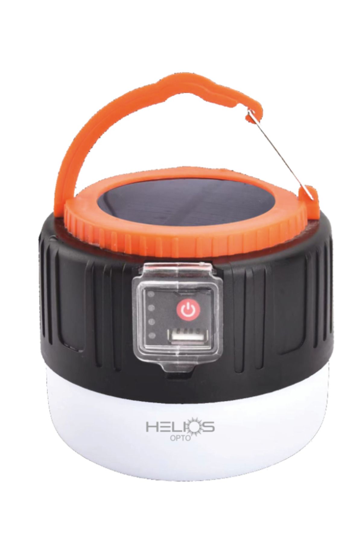 Helios Kamp Lambası Solar Şarjlı El Feneri USB Çıkışlı Power Bank Özellikli
