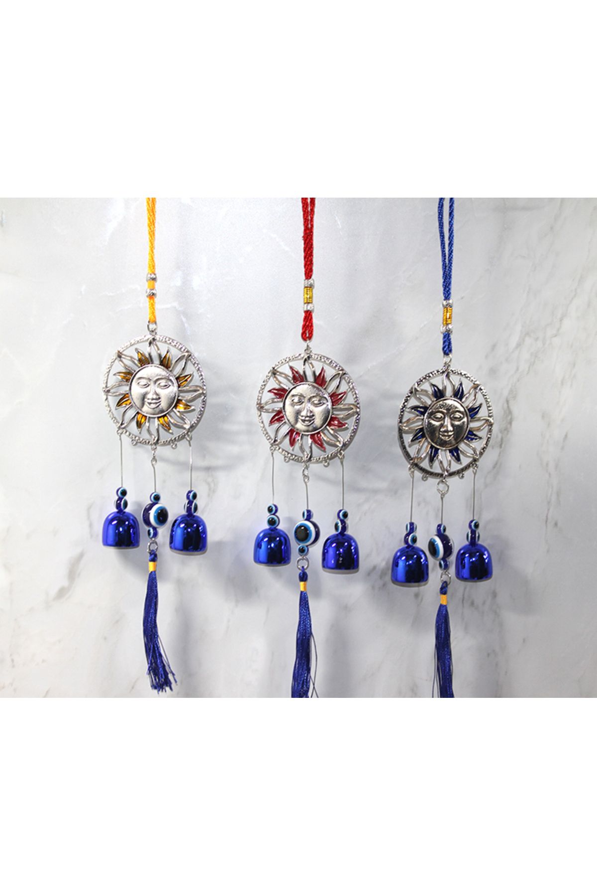Butik Metal Nazar Boncuğu Çan Model 13