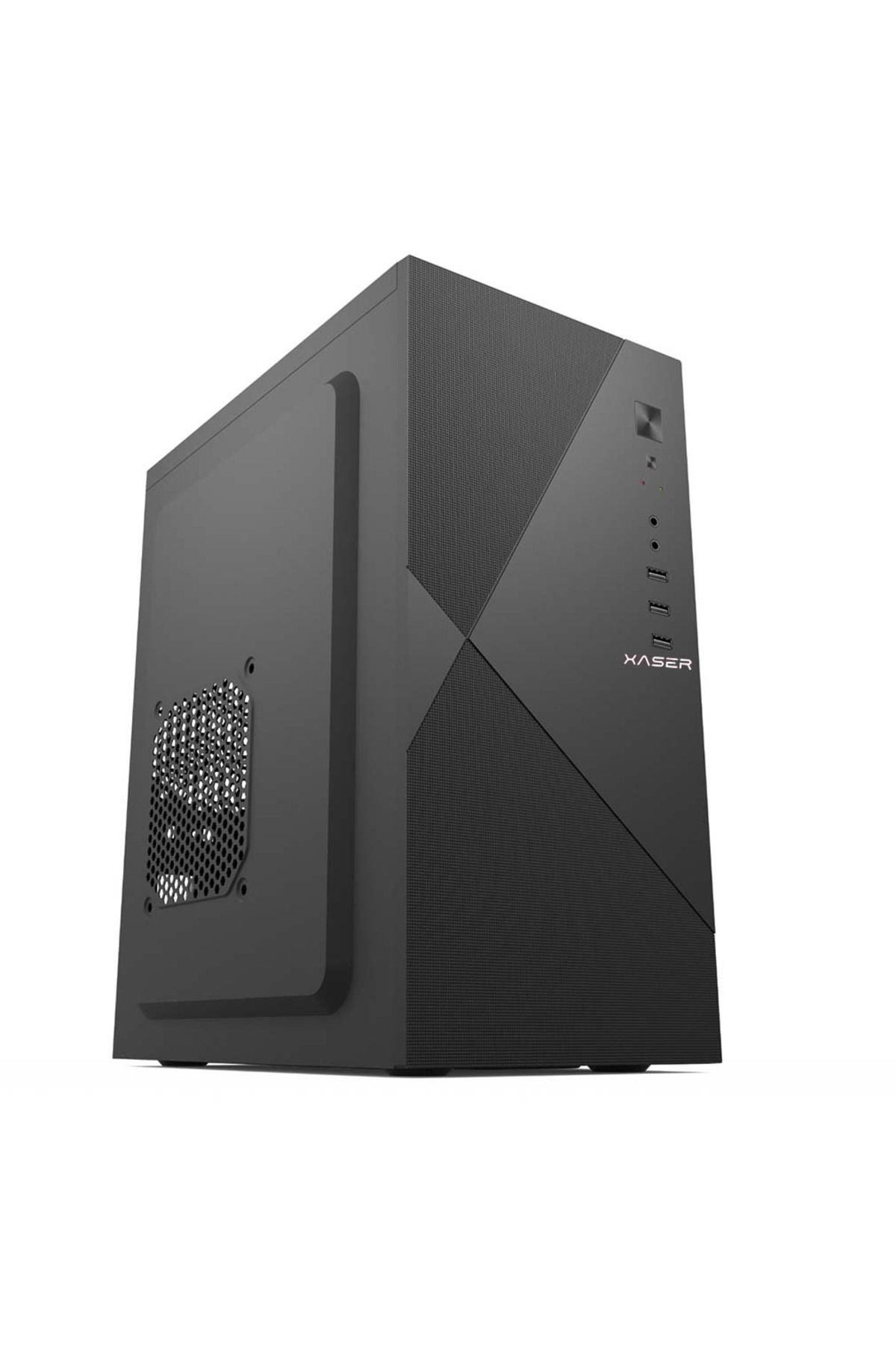 XASER MA-5029 POWERSIZ 1x USB 3.0 2x USB 2.0 m-Atx Ofis Bilgisayar Kasası