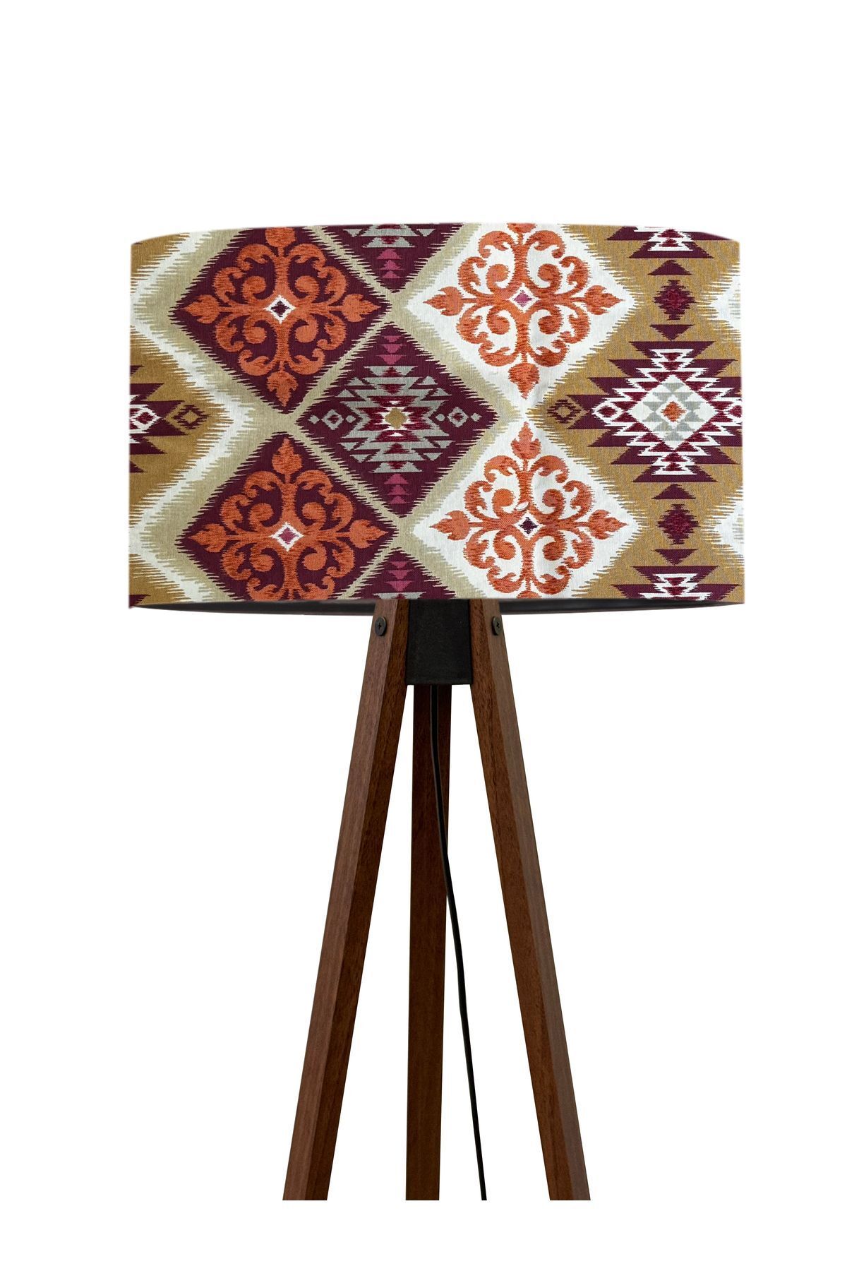 SerenityHaven Desenli Tripod Lambader