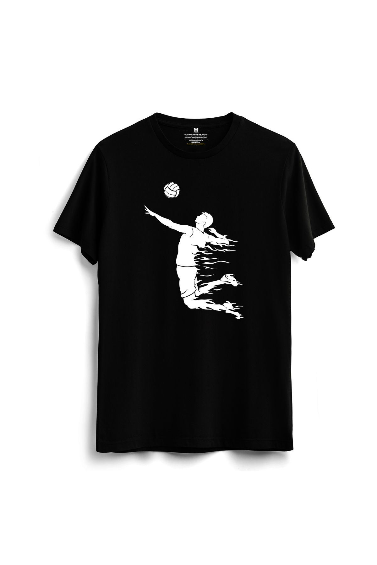 hakuof Baskılı Voleybol Volleyball Tişört T-shirt