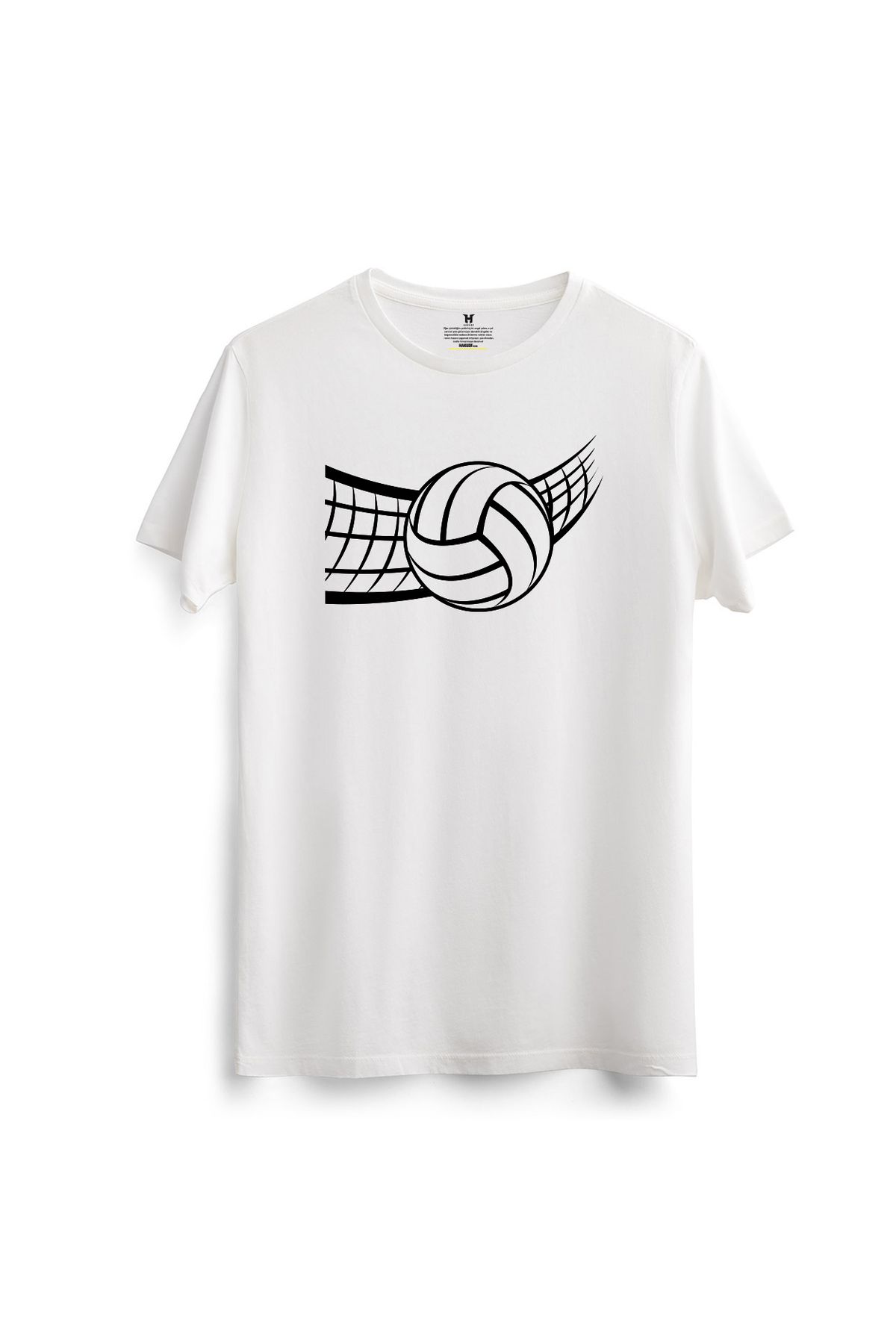 hakuof Pamuklu Voleybol Volleyball Antrenman Tişört T-shirtü