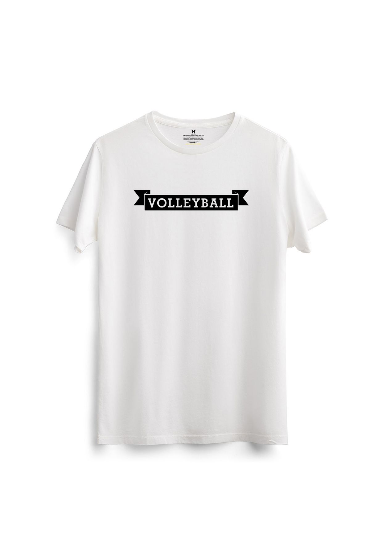 hakuof Pamuklu Voleybol Volleyball Spor Baskılı Tişört T-shirt