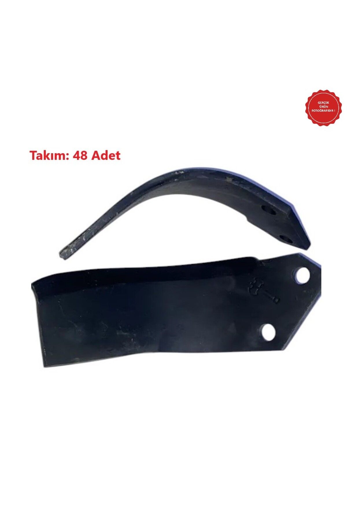 TarımGaraj Türkay C Tipi Rötovatör Bıçak Sağ-Sol-2 Adet Takım: 48 Adet