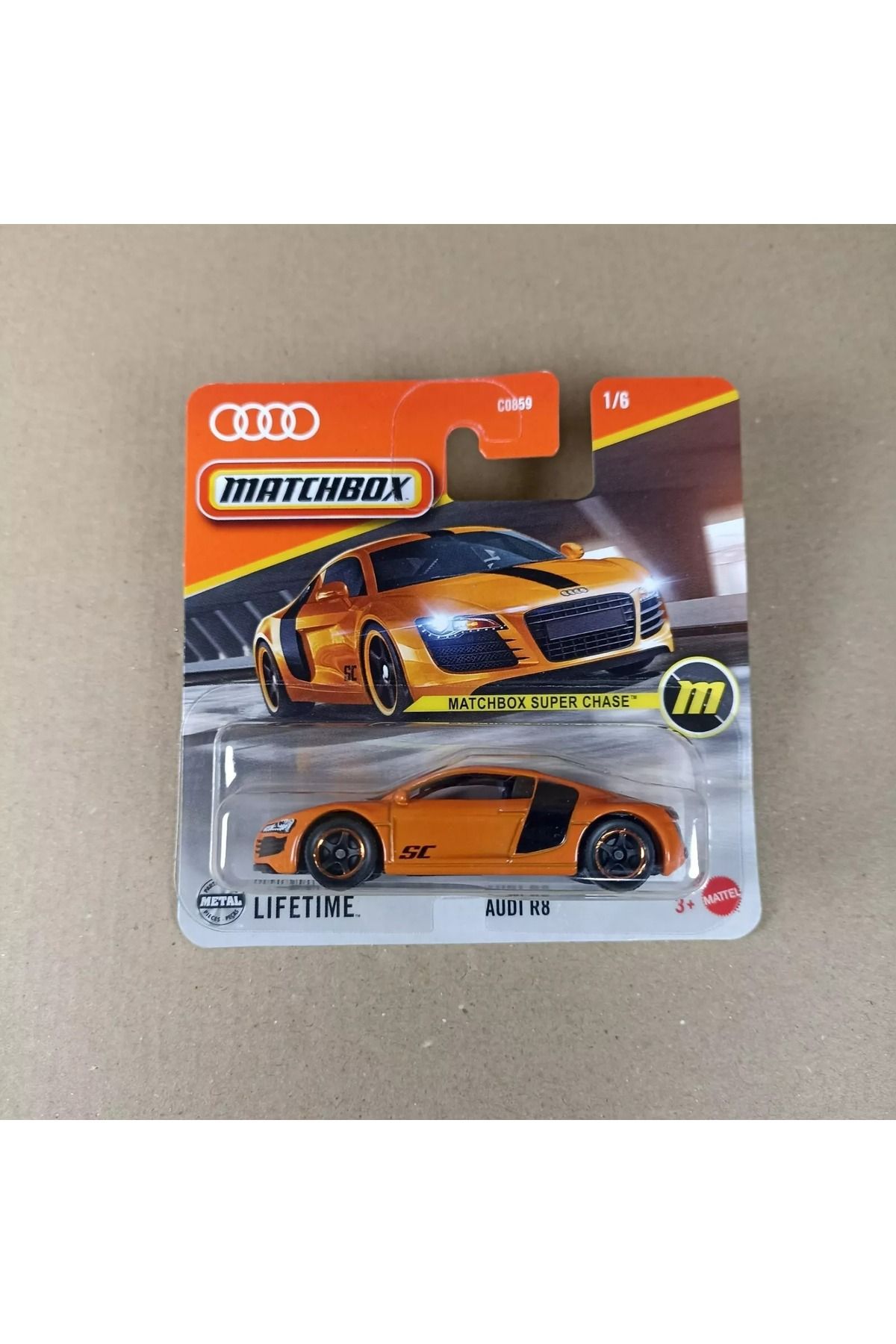HOT WHEELS Matchbox Super Chase Audi R8 Metal Model Araba 1/64 - Özel Koleksiyon