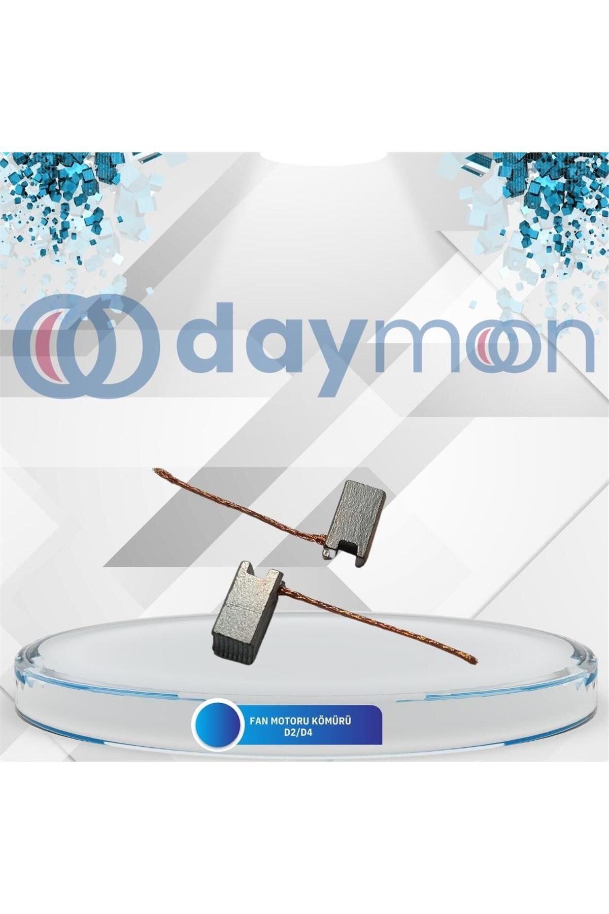 DAYMOON OTOMOTİV Fan Motoru Kömürü D2/D4