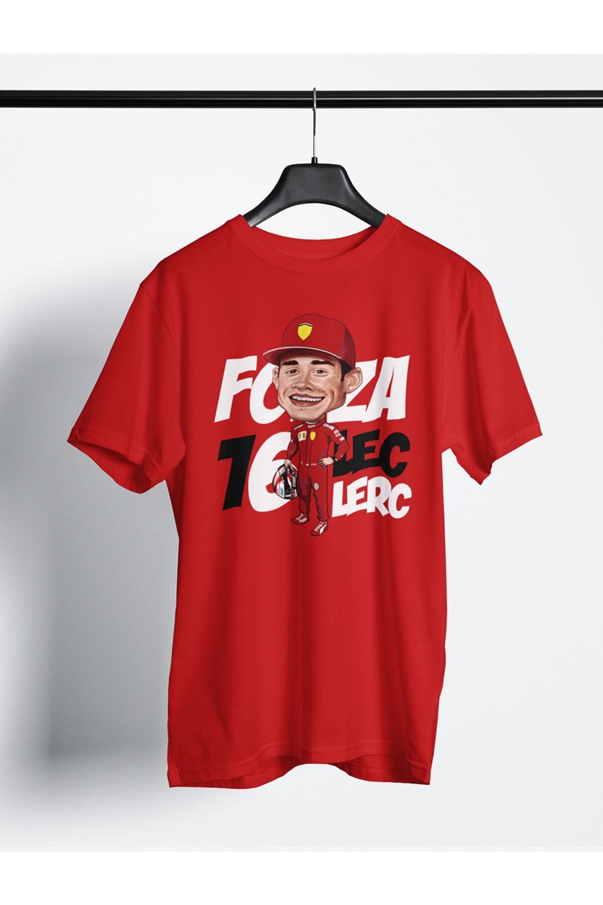 Pisa Art C.Leclerc Kırmızı T-shirt