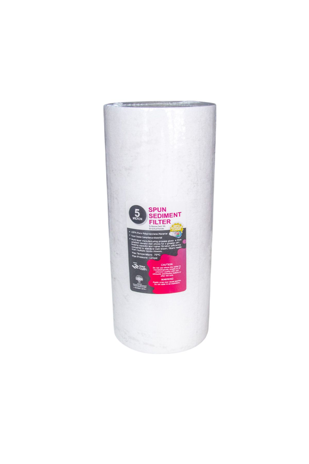 Cw Water 10" 5 Micron Aqualine Big Blue Filtre