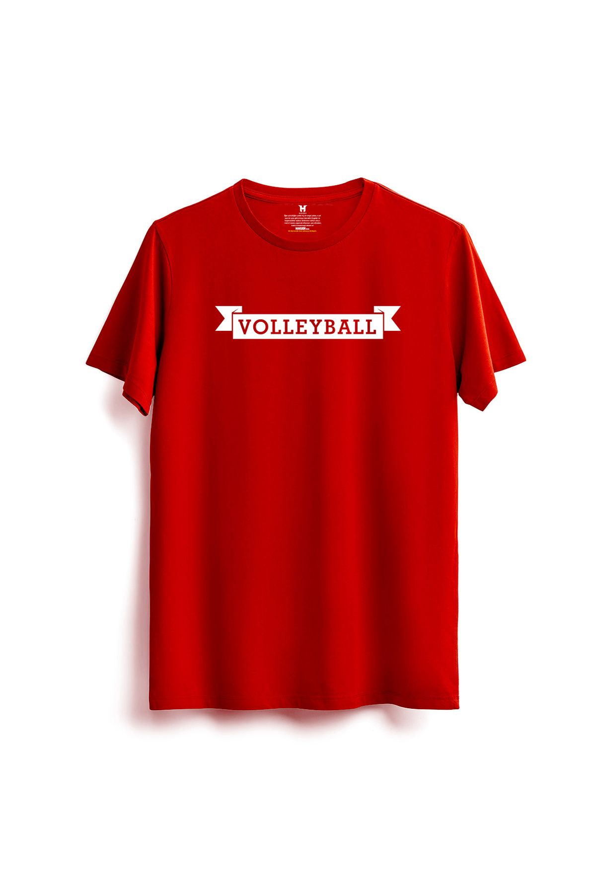 hakuof Pamuklu Voleybol Volleyball Spor Baskılı Tişört T-shirt