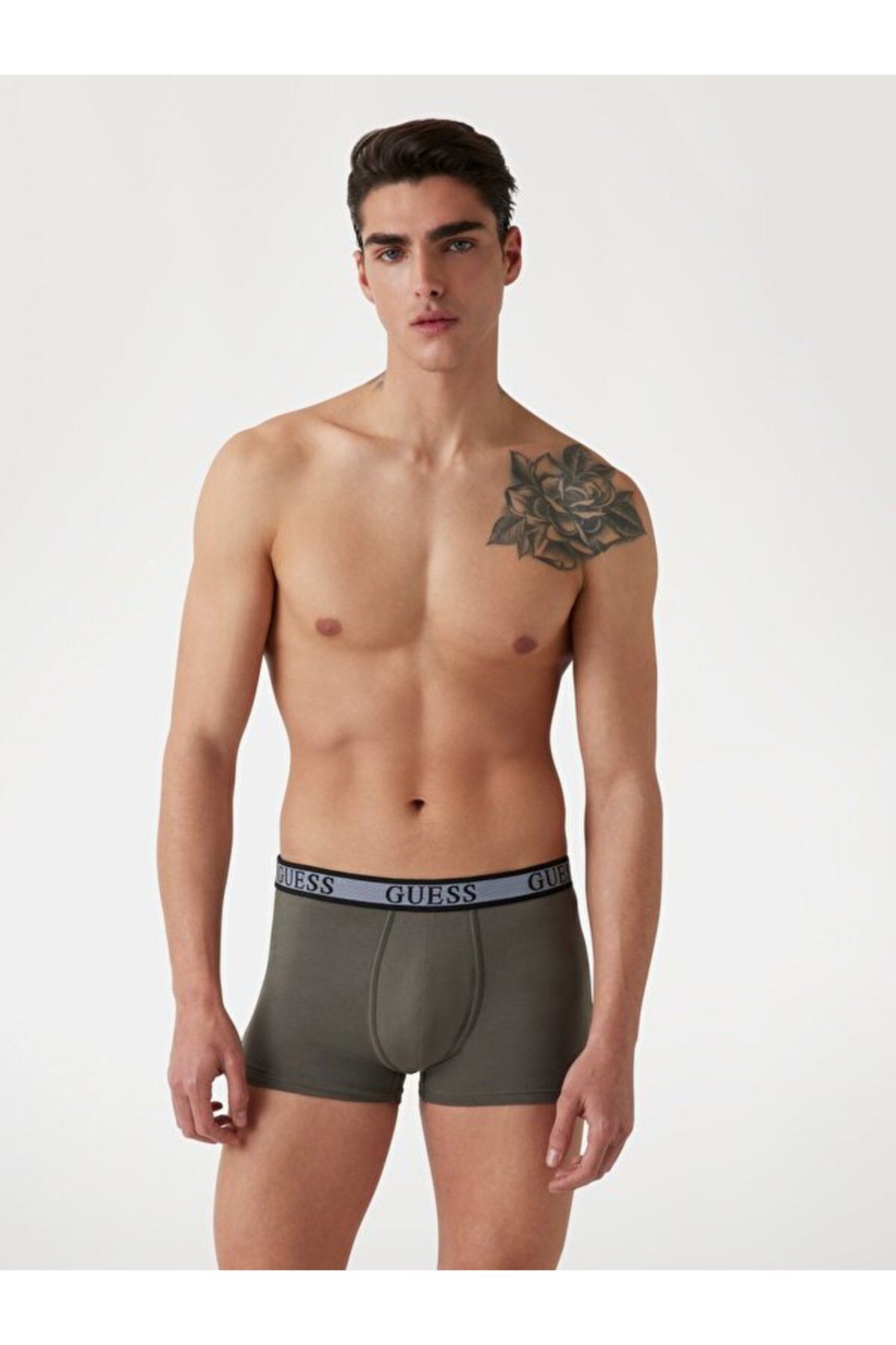 Guess Joe Erkek 3'Lü Boxer Paketi