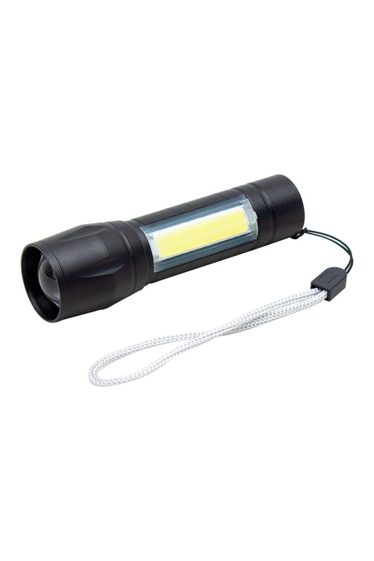 Findit METAL FLASHLIGHT POWER LEDLİ ŞARJLI EL FENERİ (2818)