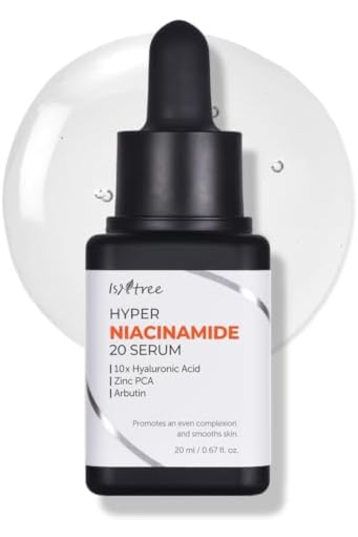 Isntree-Hyper Niacinamide 20 Serum 20ml | 10x Hyaluronic Acid | Helps Minimize Enlarged Pores | Even 1