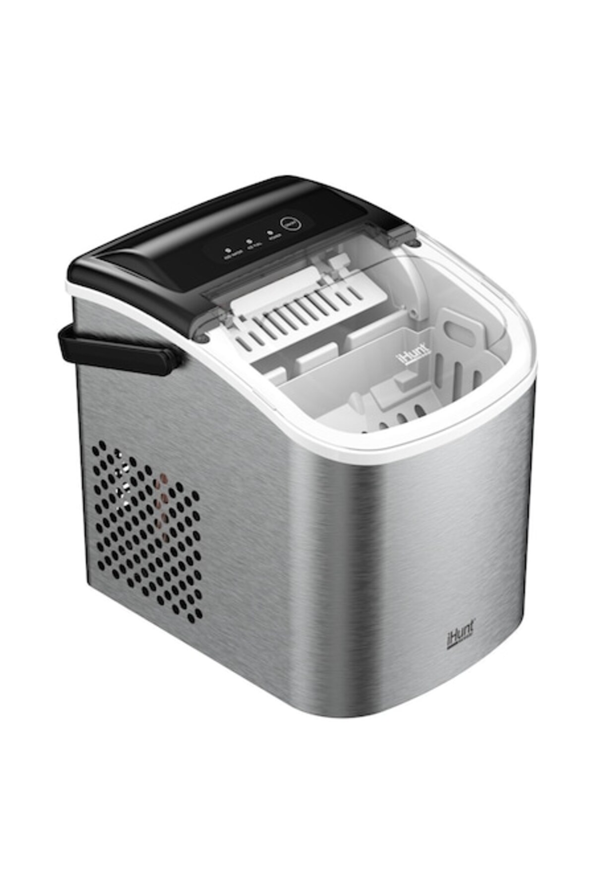 iHunt Μηχανή παγοκύβων Bro 15kg/24h Χρόνος 8-10 λεπτά Αθόρυβο γκρι