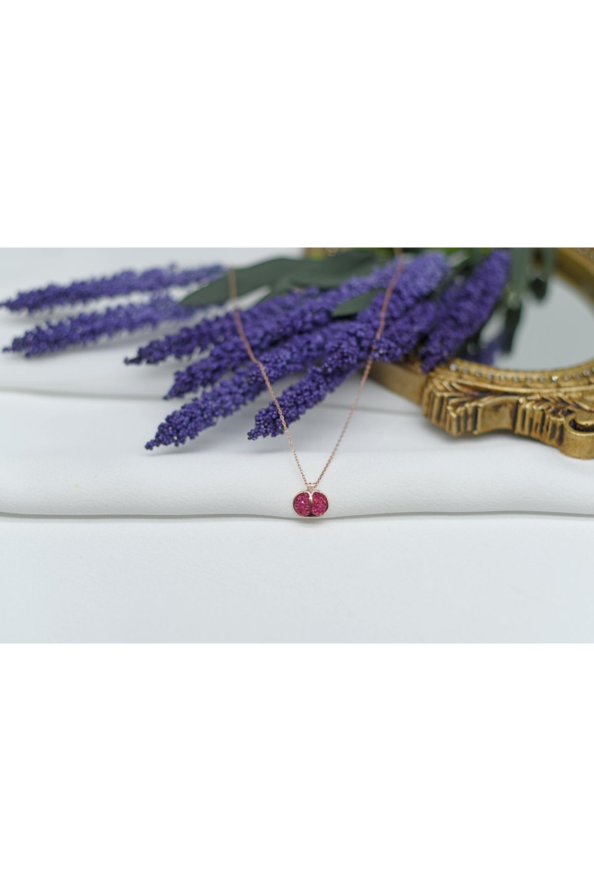 Ocean Silver & Jewelry Nar Gümüş Kolye