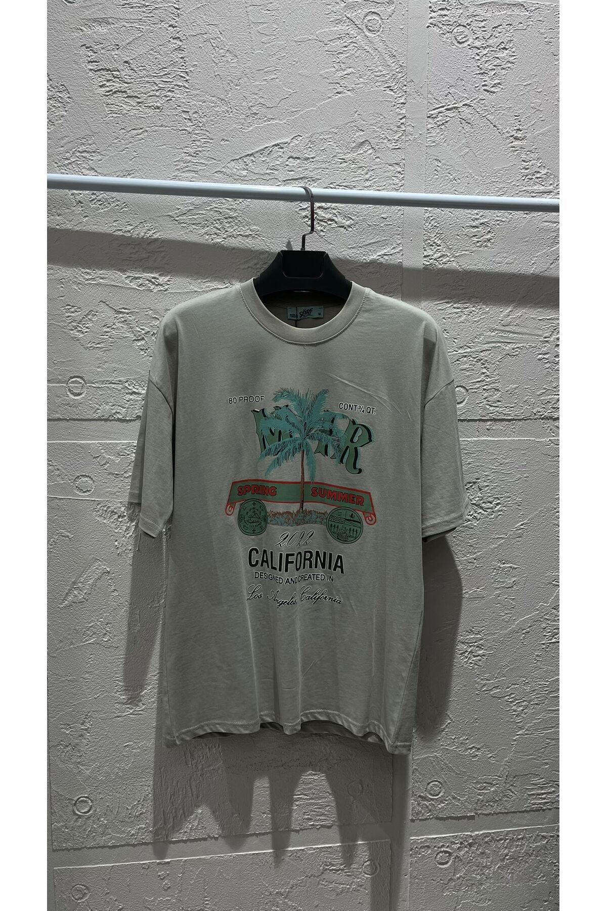 KAREA WEAR California Baskılı Oversize UNISEX T-Shirt