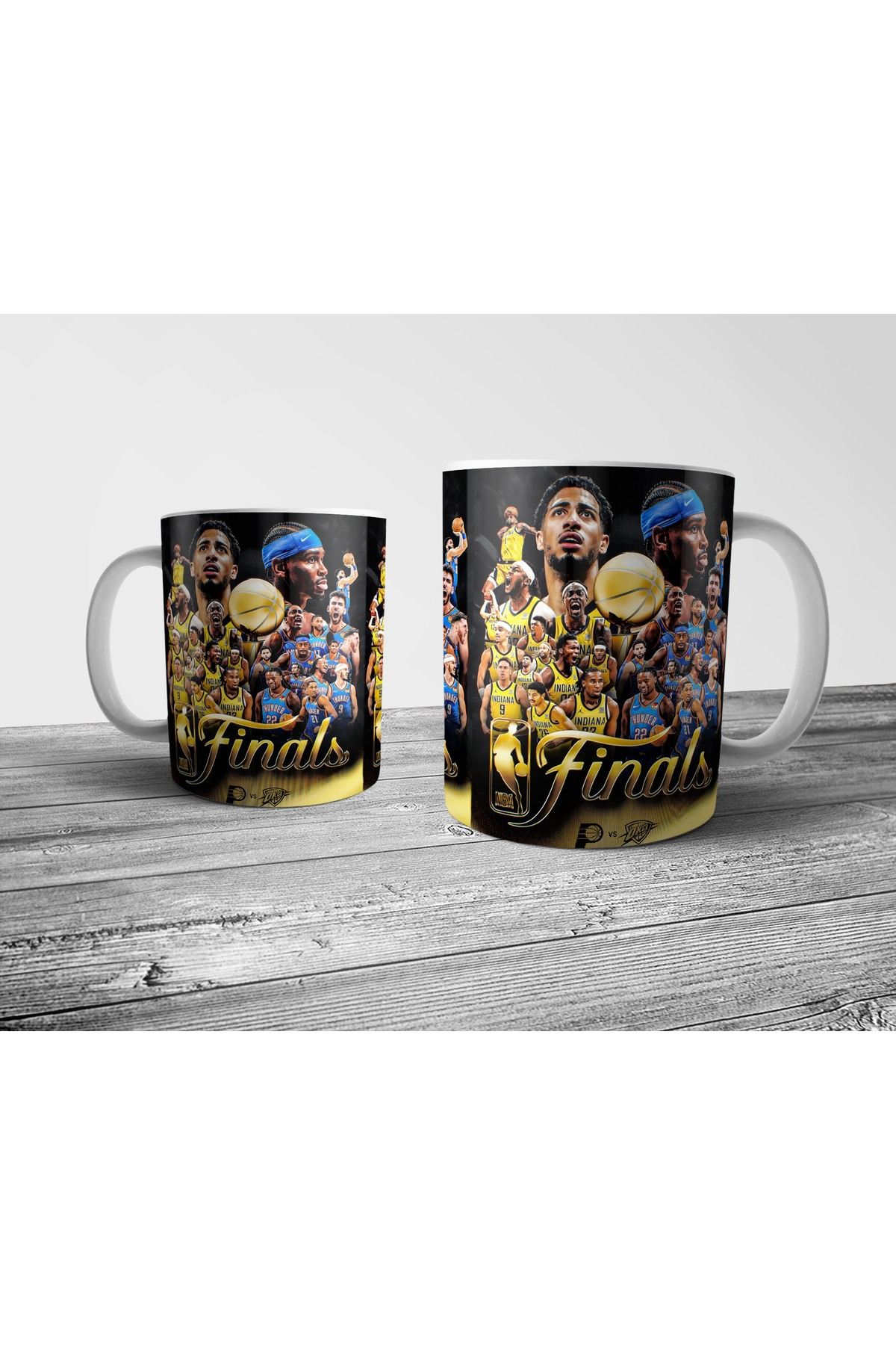 Pixxa NBA Finals 2025 Thunder - Pacers SGA - Haliburton Kupa Bardak