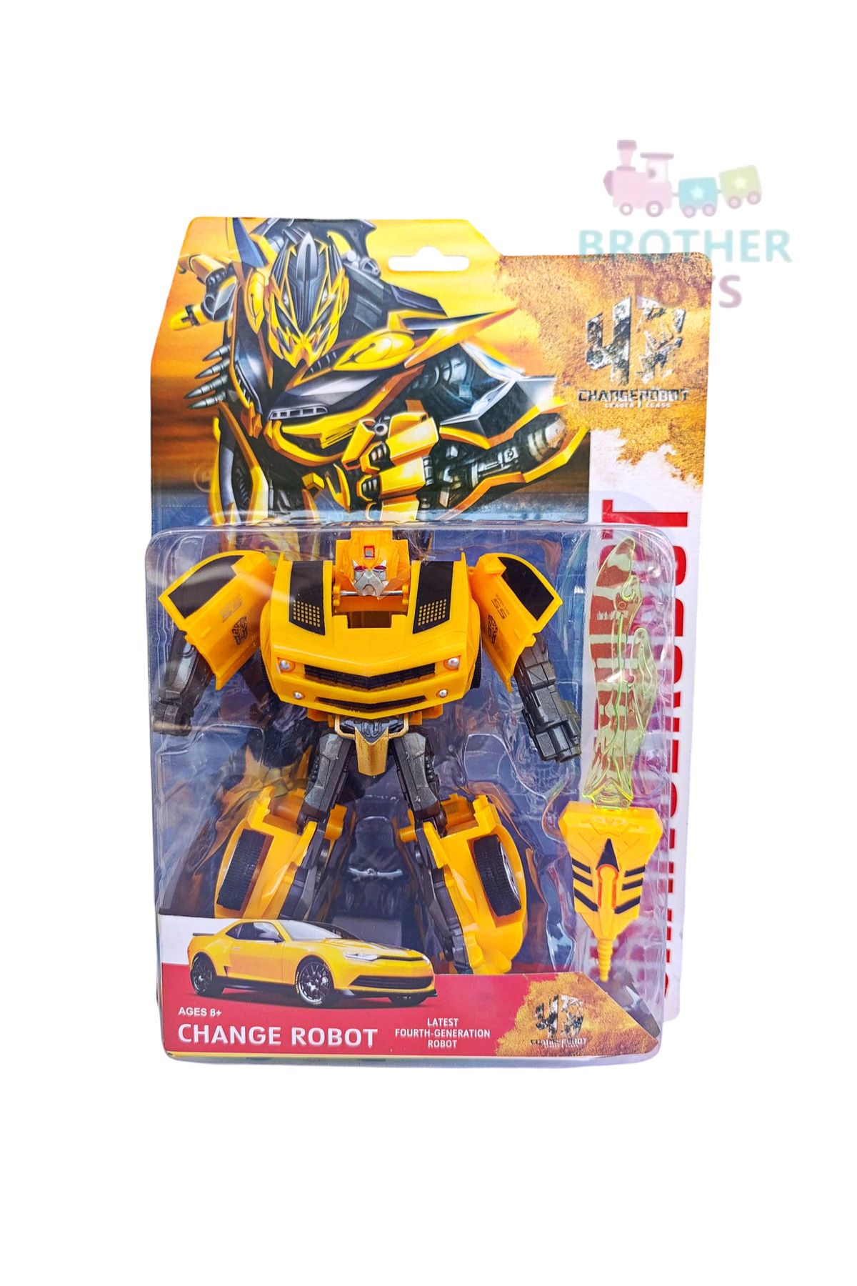 Brother Toys Transformer Bumble Bee Robota Dönüşen Oyuncak Robot Araba