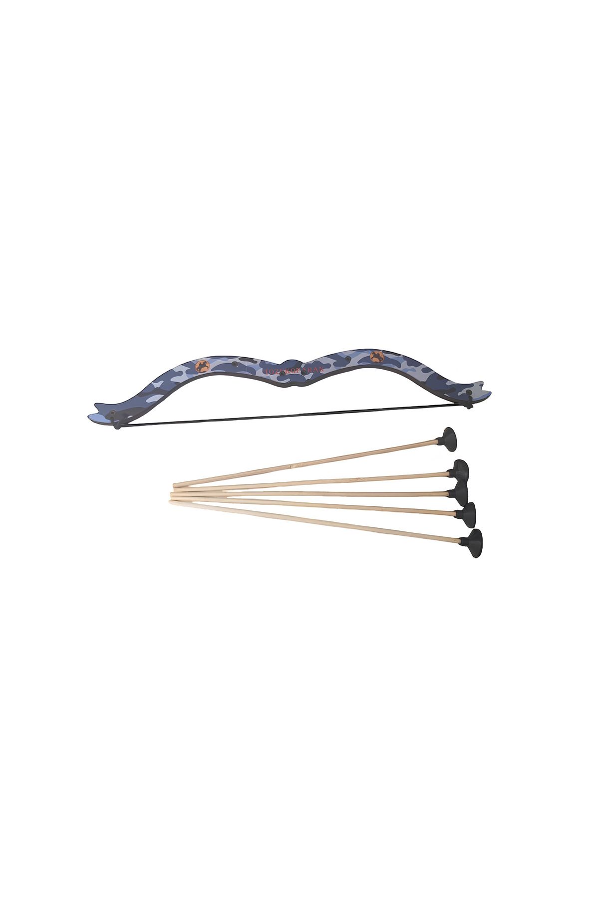 Ahtek DOĞAL OK YAY SETİ YAY+5 ADET BAMBU OK ETİC40002