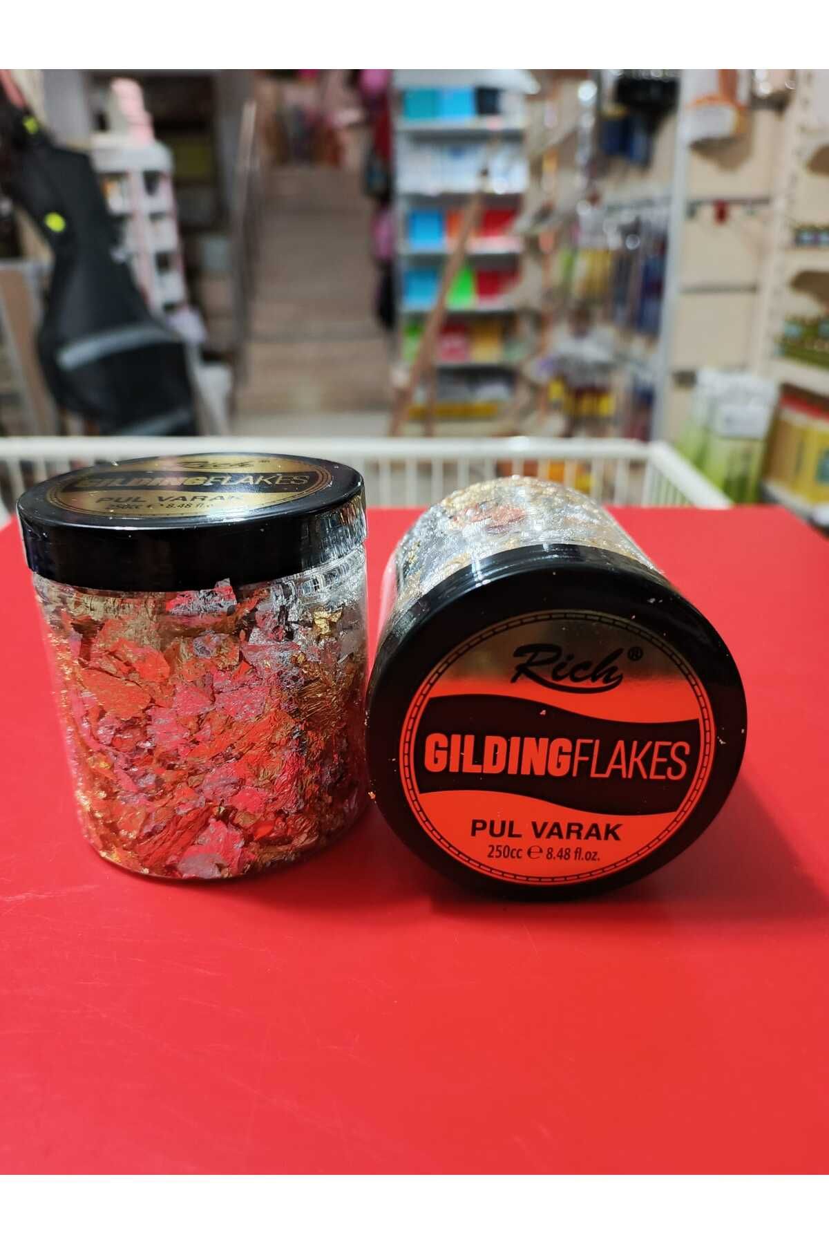 Rich Gilding Flakes Pul Varak 250cc MIX