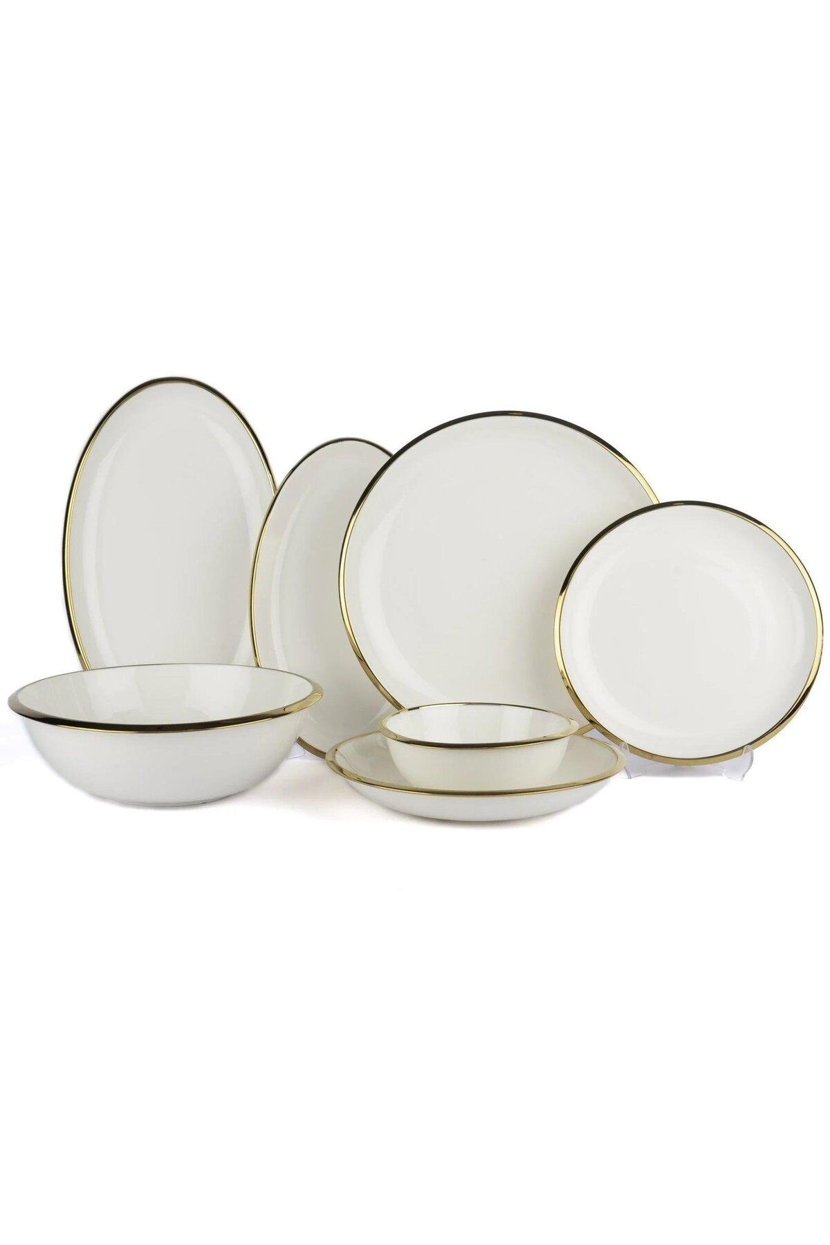 MIKASA Moor Gold Narrow 27 Parça Yemek Takımı