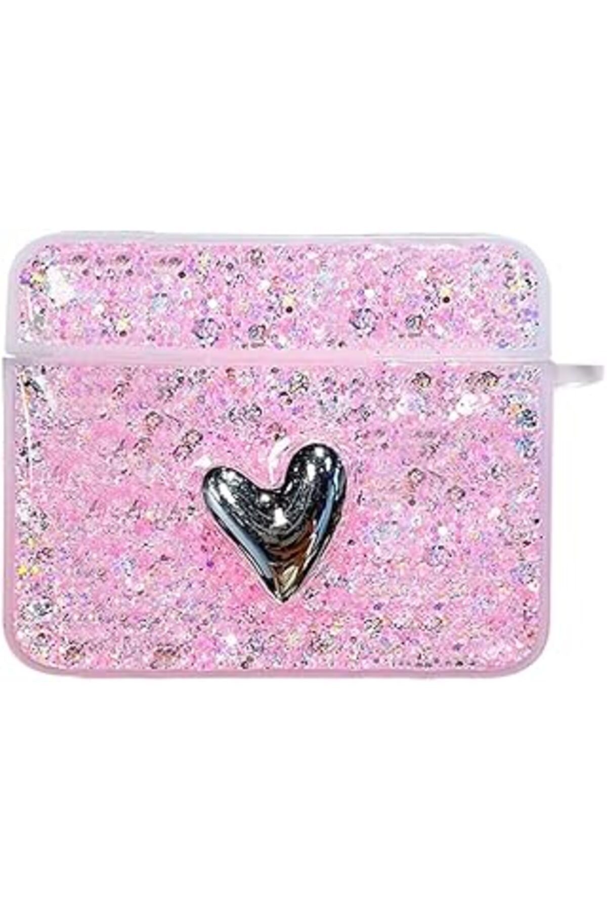 Mu Art Ahşap Microsonic Airpods 3. Nesil Için Kılıf Glitter Shiny Pembe [airpods 3 Ile Uyumlu Kılıf - Pembe]