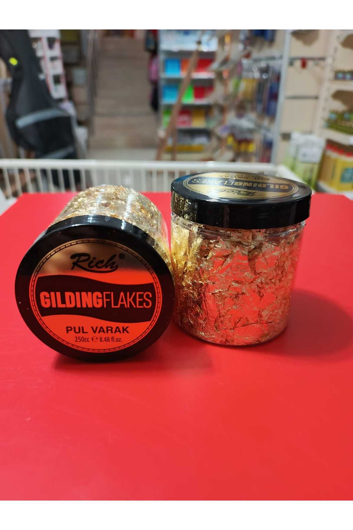 Rich Gilding Flakes Pul Varak 250cc ALTIN