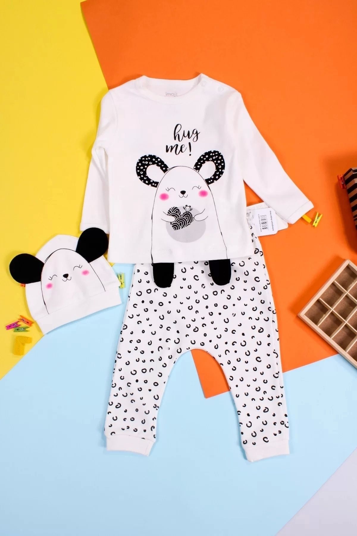 CNDR Kız Bebek Alt&Üst Takımı