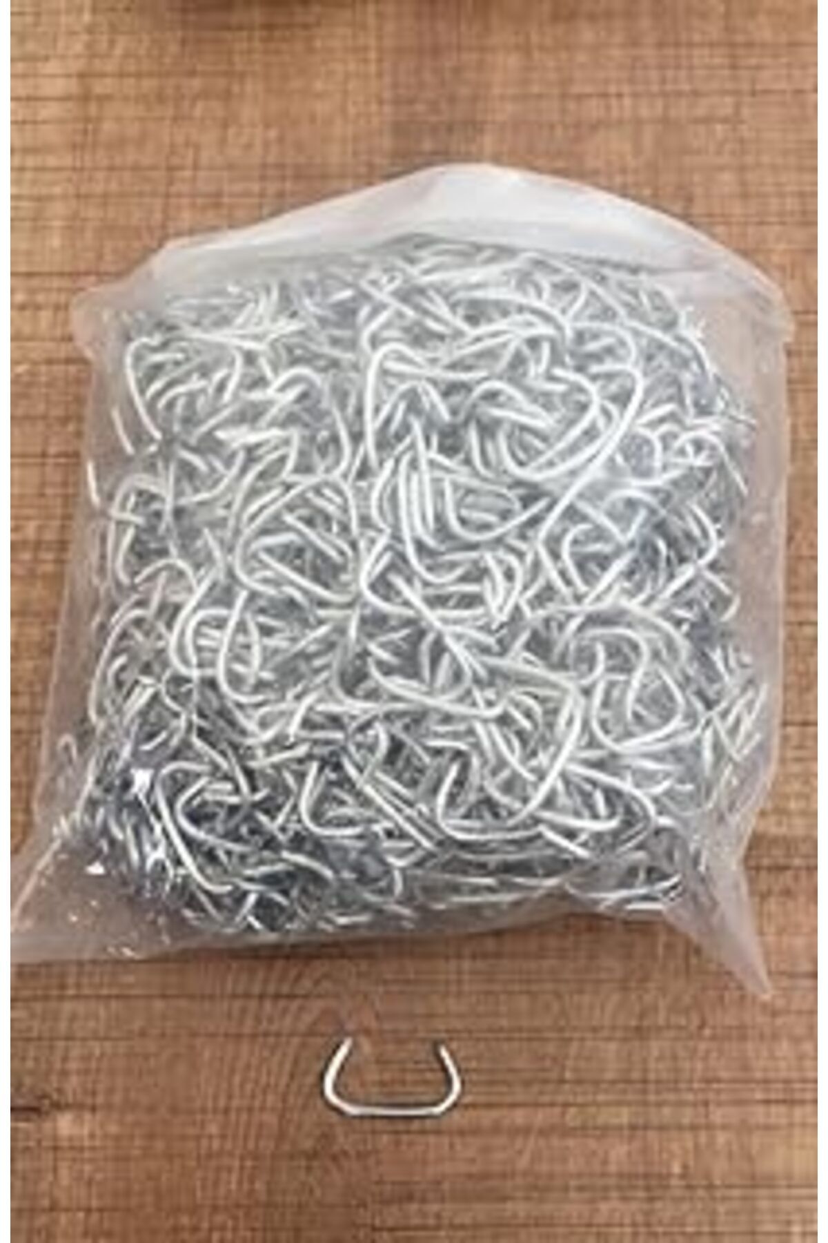 Mu Art Ahşap Oto Koltuk Kancası C Halka, 1 Kg C Kanca, Oto Koltuk Kumaşı İç Kurulum Bağlantı Elemanı, Araba Kolt