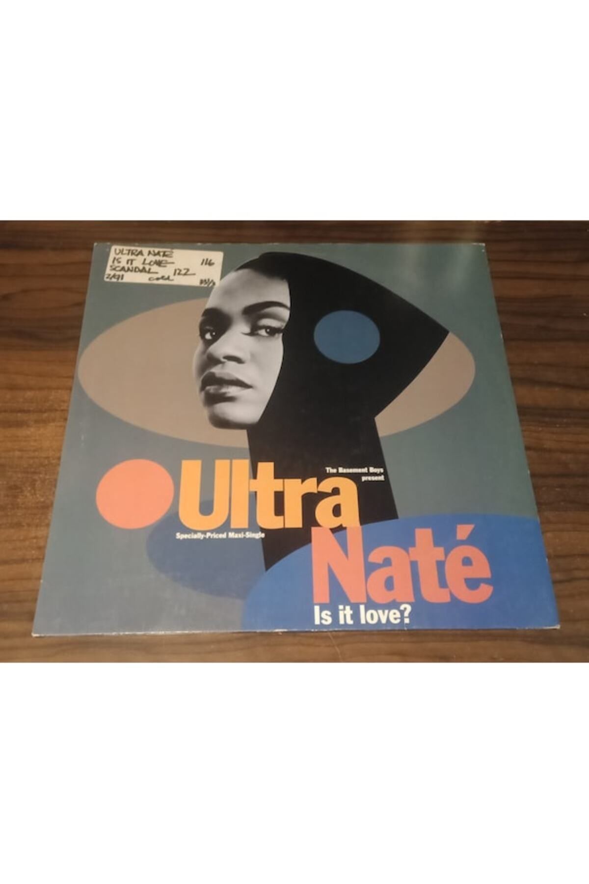 Ege Kitap ve Plak Evi THE BASEMENT BOYS - ULTRA NATE - İs İt Love? - Scandal , EP 1991