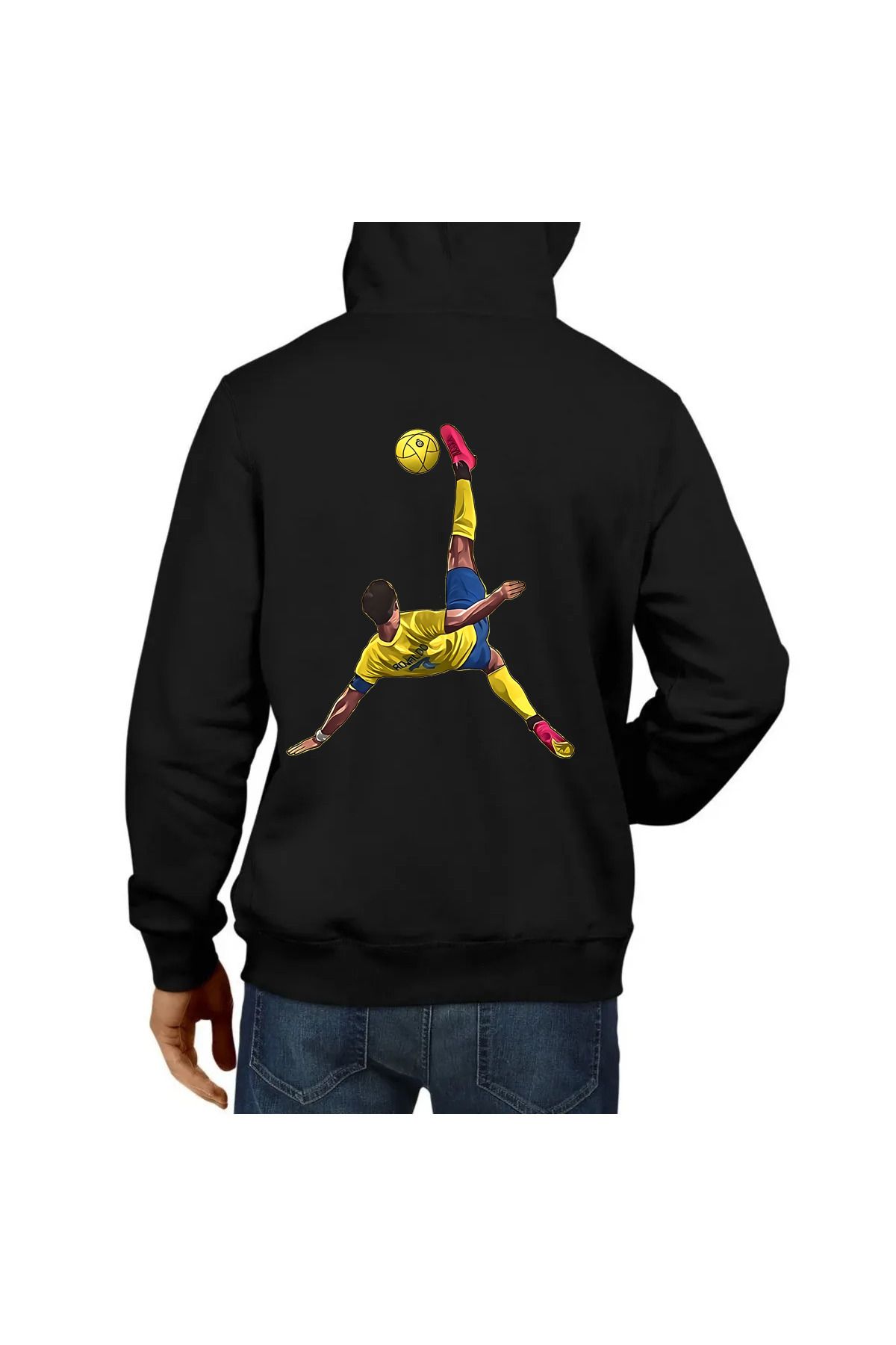 Pisa Art Al-Nassr X GOAL Röveşata Özel Tasarım Unisex Taraftar Sweatshirt
