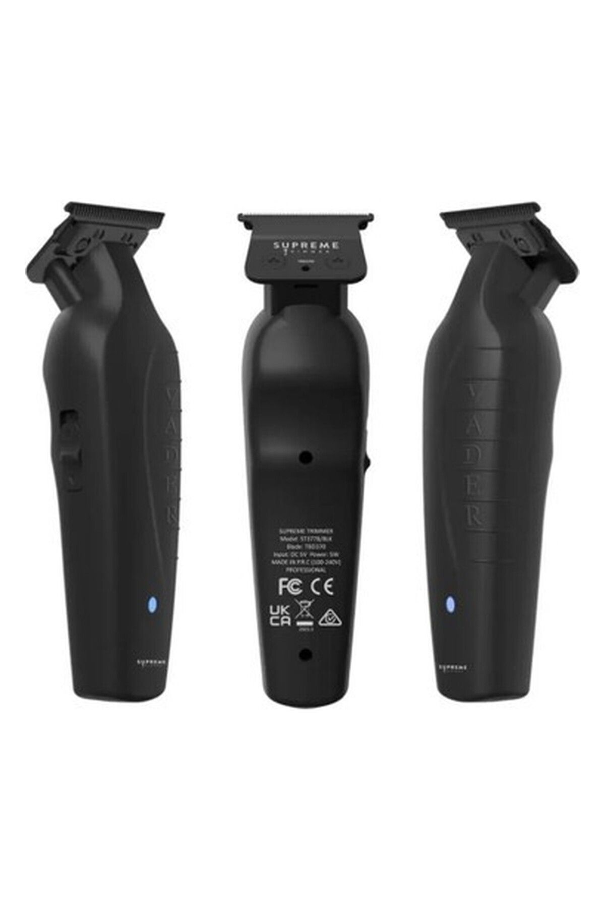 Supreme Trimmer Vader | Saç Sakal Kesim Çizim | Dlc T- Bıçak | Kablosuz 7200 Rpm