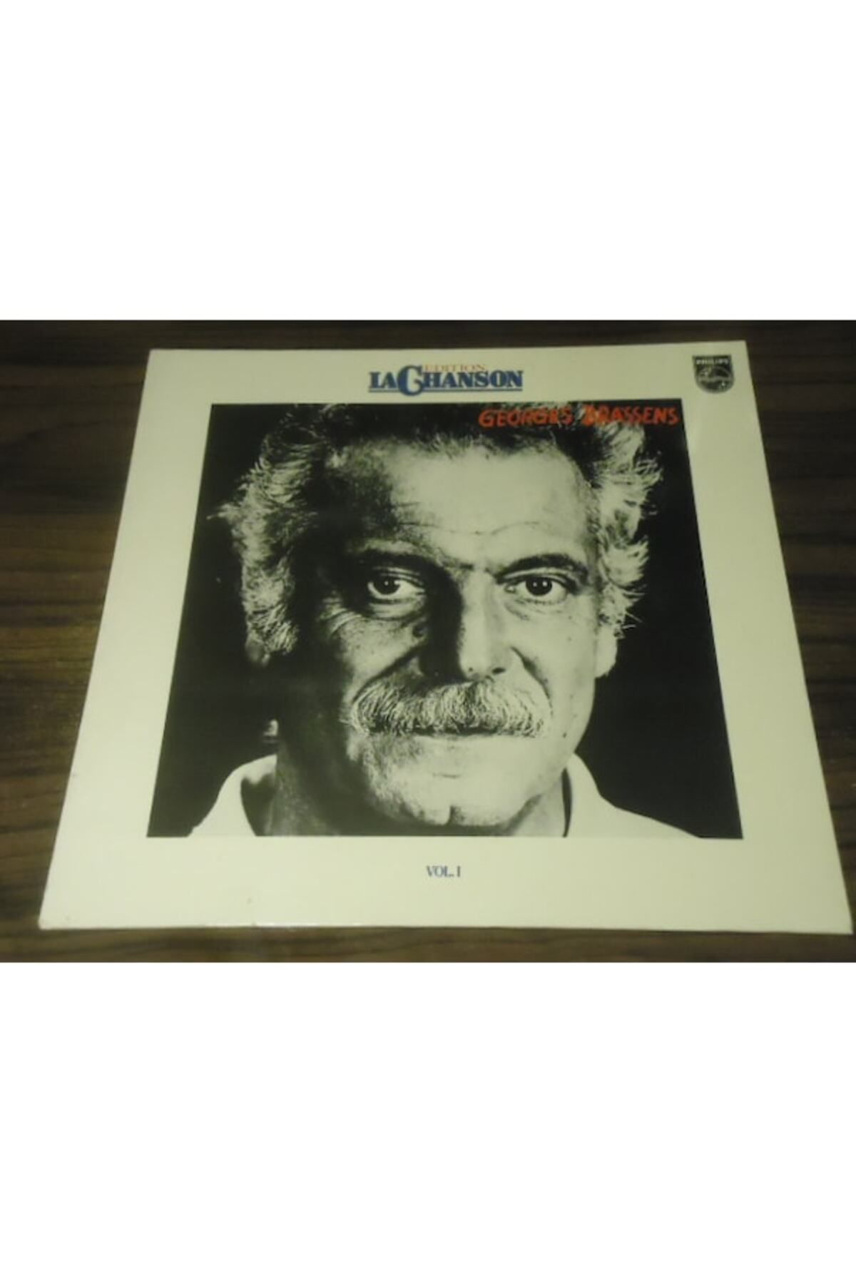 Ege Kitap ve Plak Evi George Brassens - Edition La Chanson Vol. 1 . LP 1981 Chanson