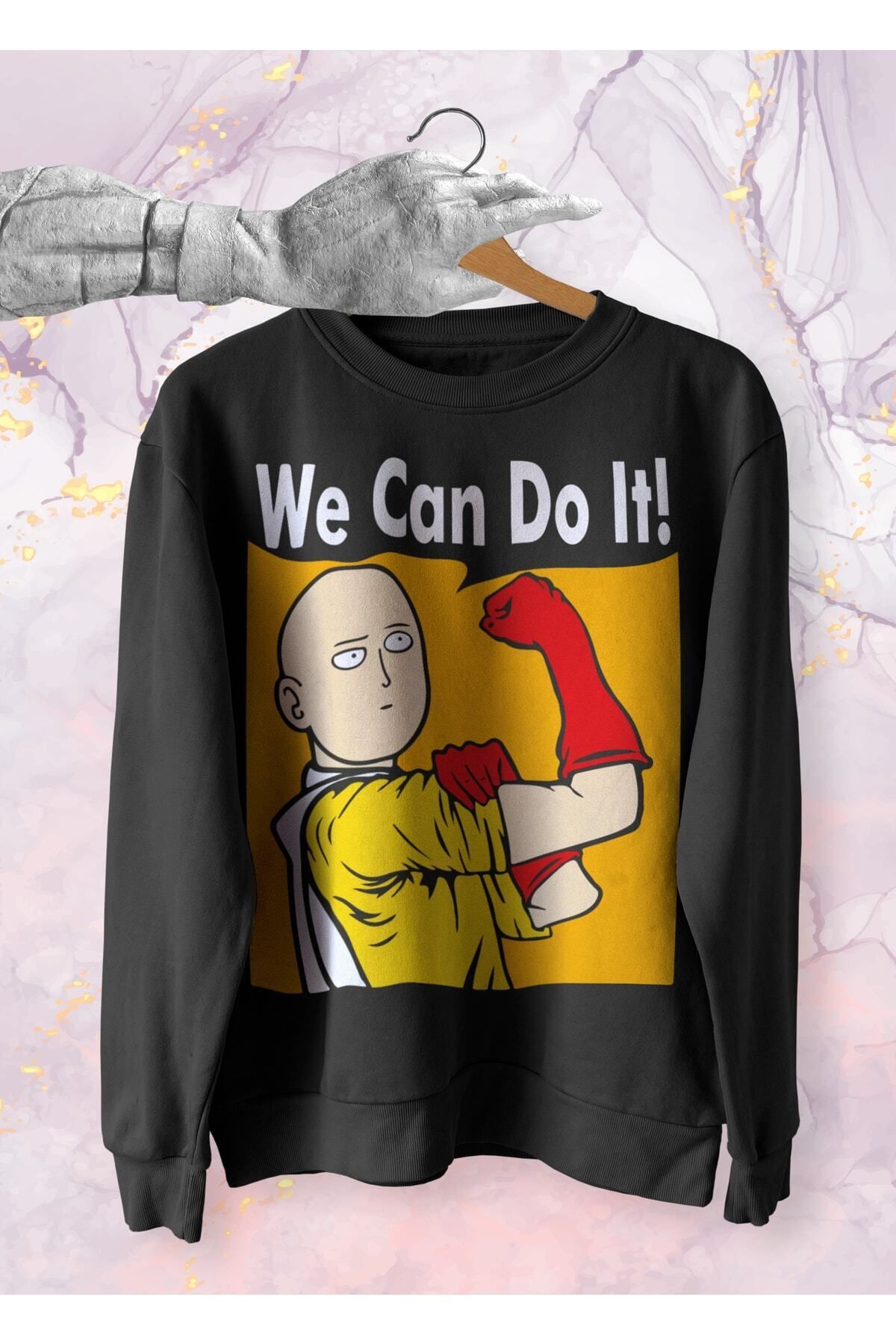 Pisa Art One Punch Man - We Can Do It - Sweatshirt