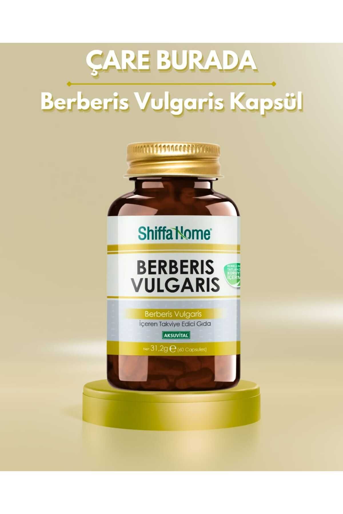 Çare Burada Berberis Vulgaris Kapsül (60 Kapsül)