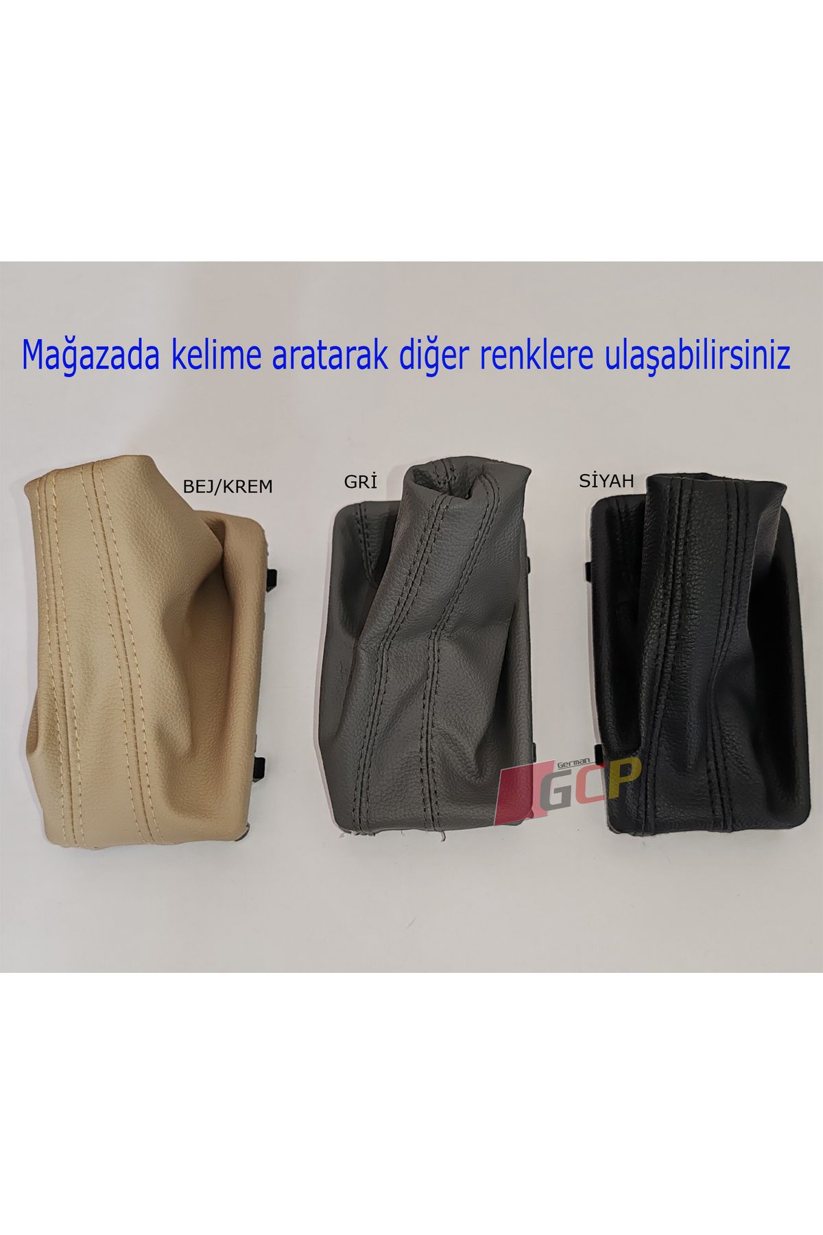 GCP German Car Parts-A6 C6 Automatic Gear Leather Bellows Gray 2