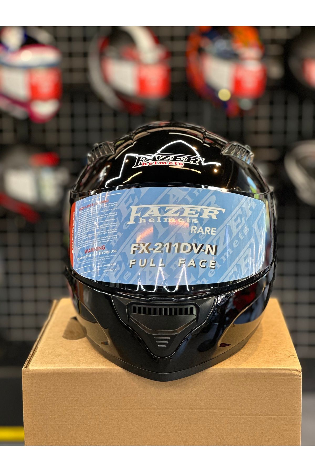 RSV HELMET RSV Fazer Fx211 Full Face ECE 22.06 Sertifikalı Motosiklet Kaskı